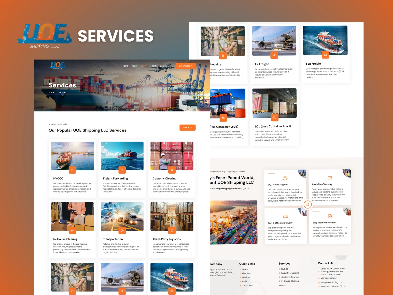 Services Page