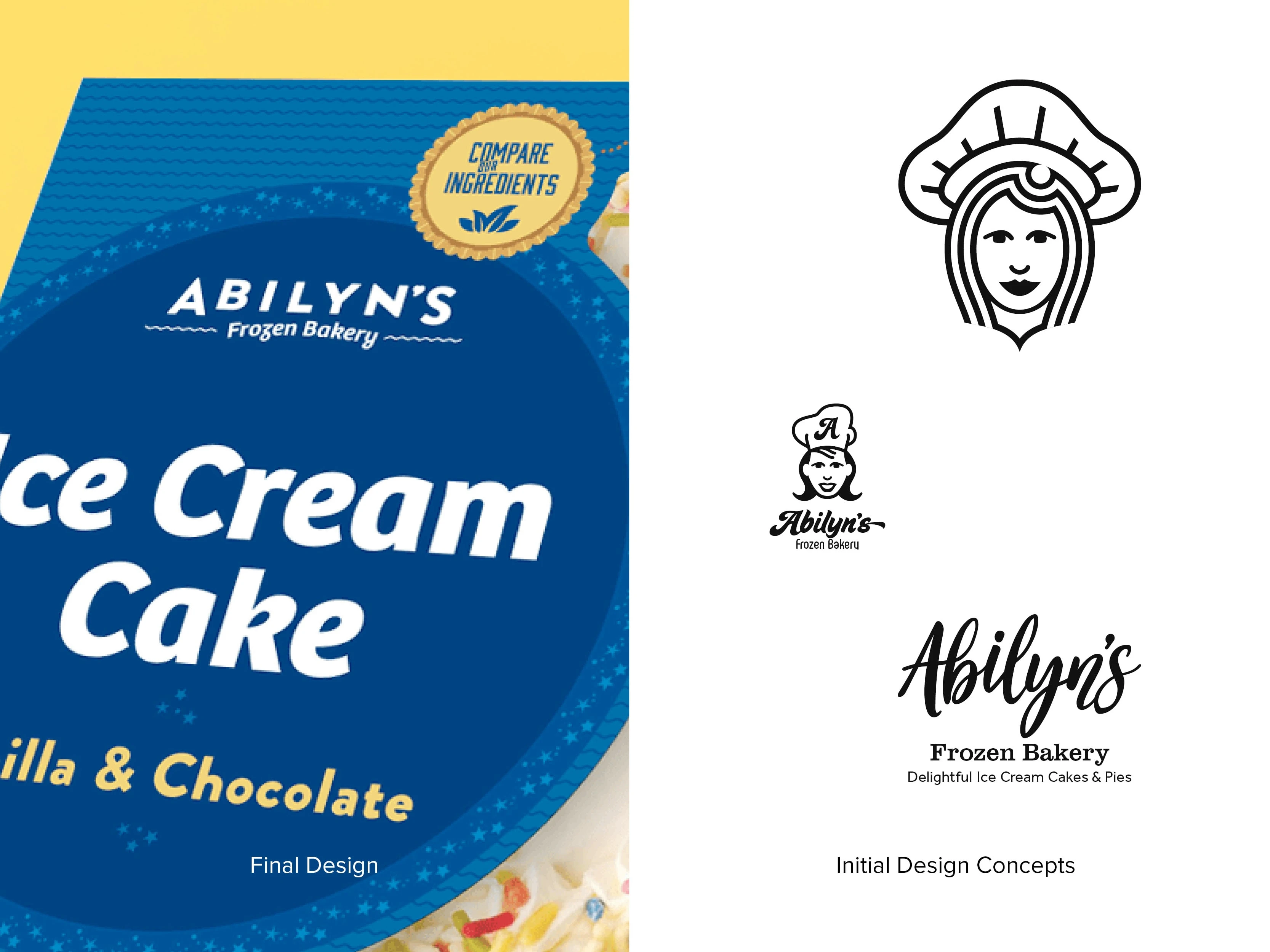Logo design for Abilyn’s Frozen Bakery