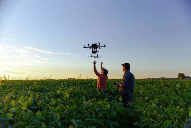 Agricultural Application of a Drone