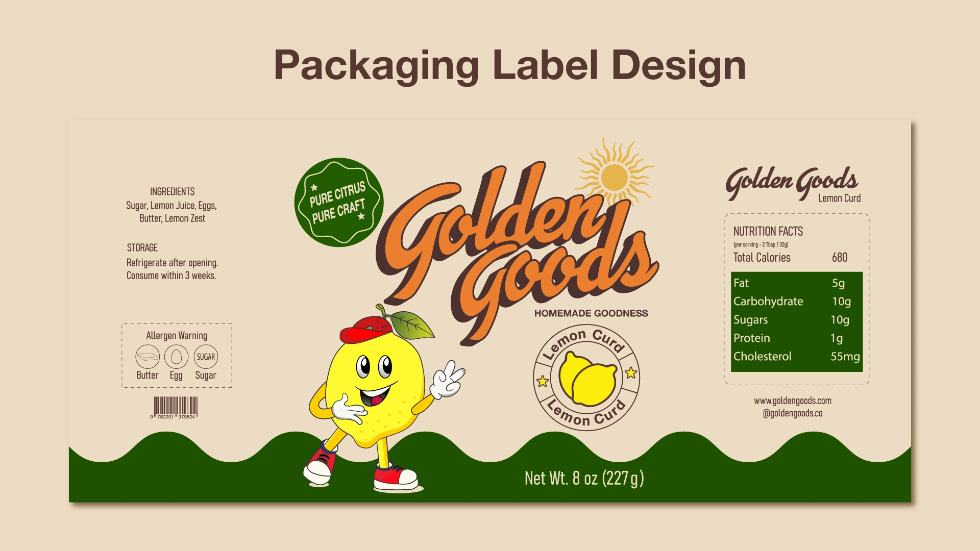 Packaging Label Design