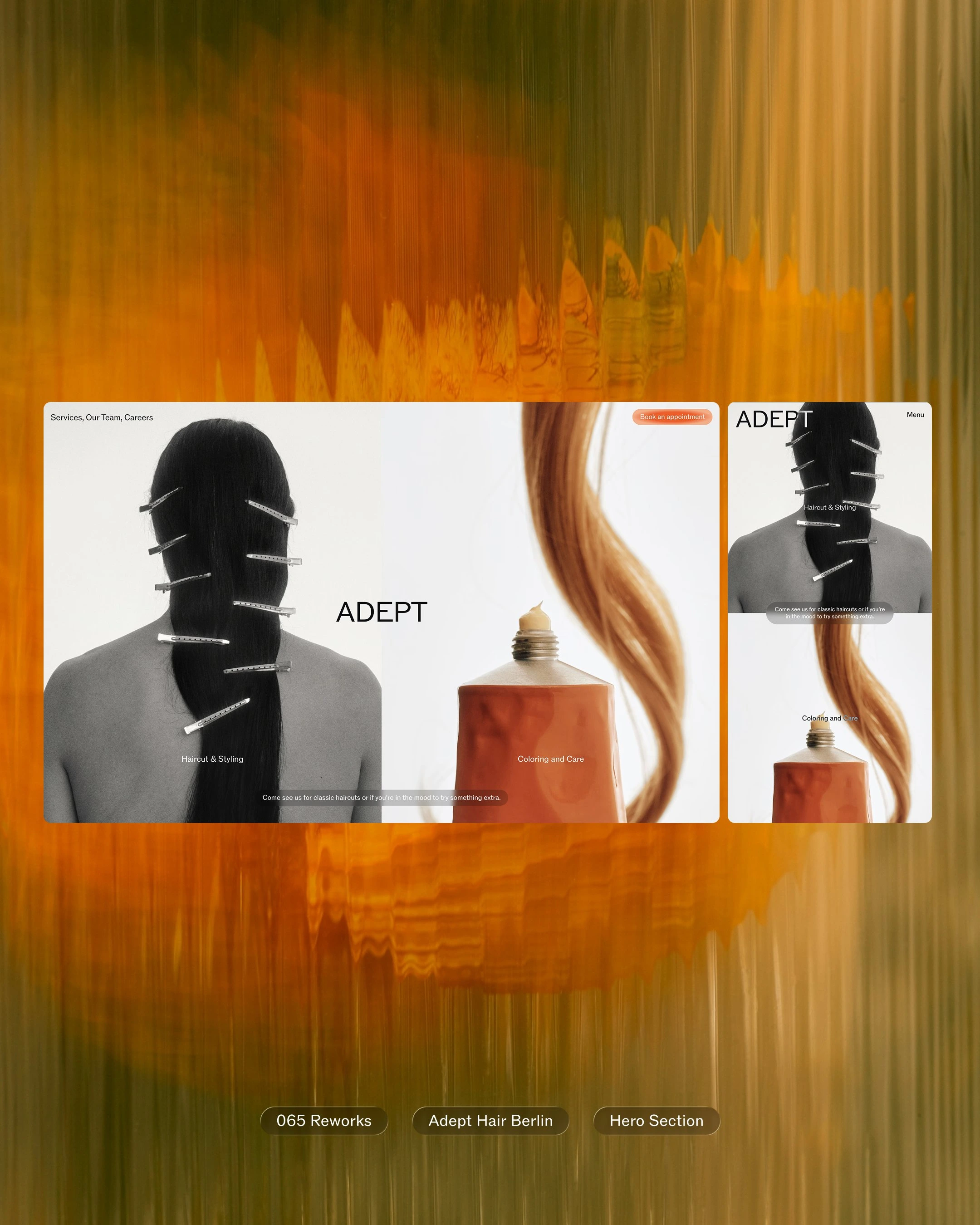 Adept Berlin – Hero Section Redesign