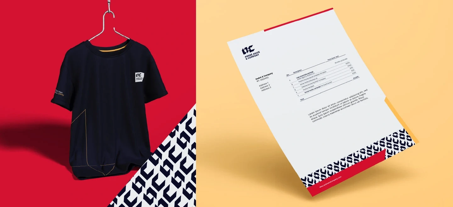 Branding designed to be flexible throughout the various deliverables