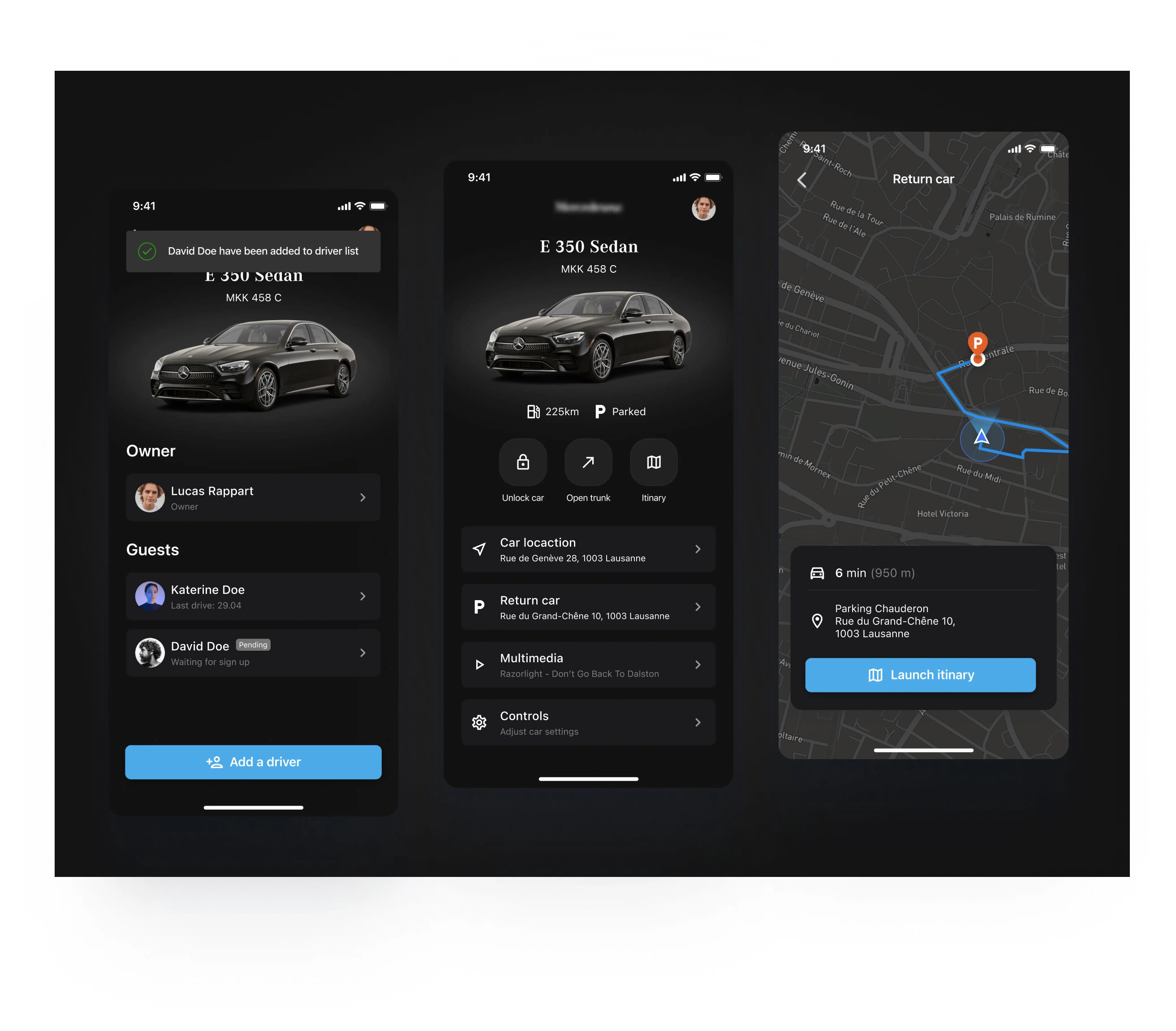 High-fidelity Mobile Application Design