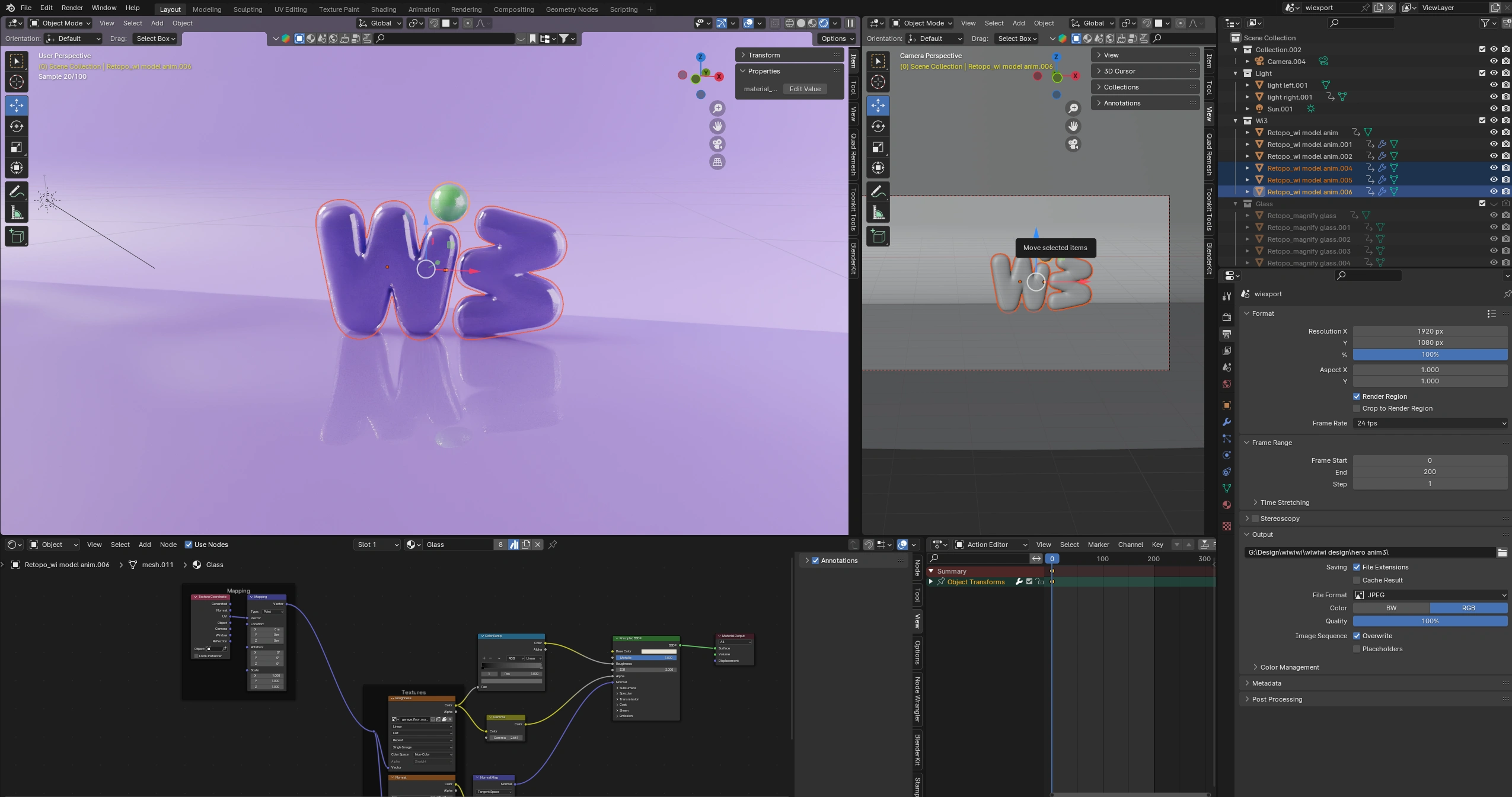 Creating 3D Model in Blender