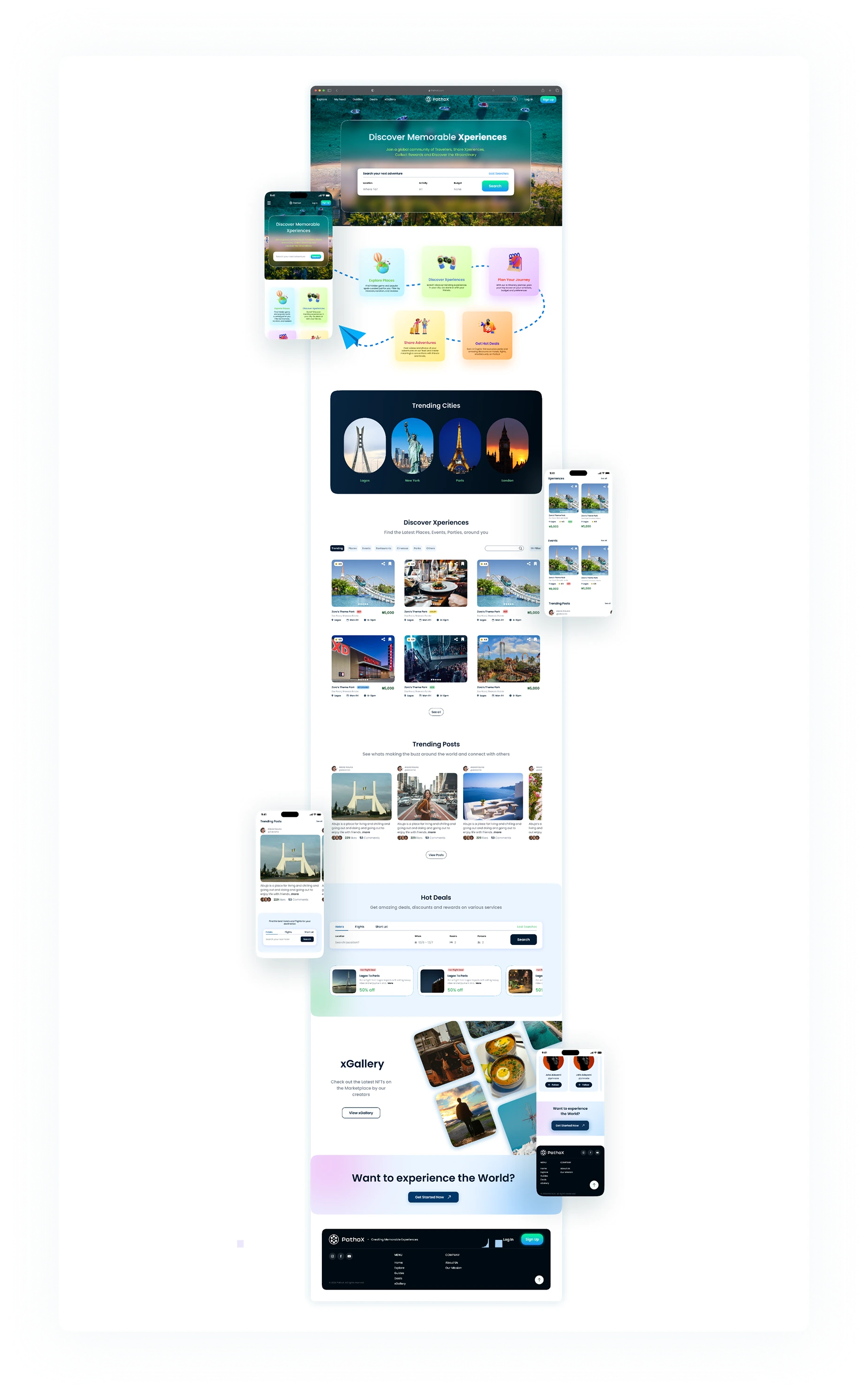 PathoX Landing Page Screen