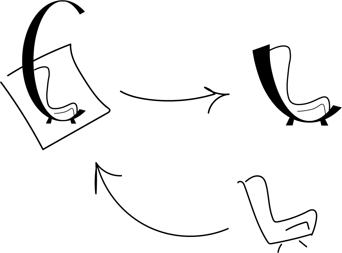 This is a the demonstration of the logo's idea.