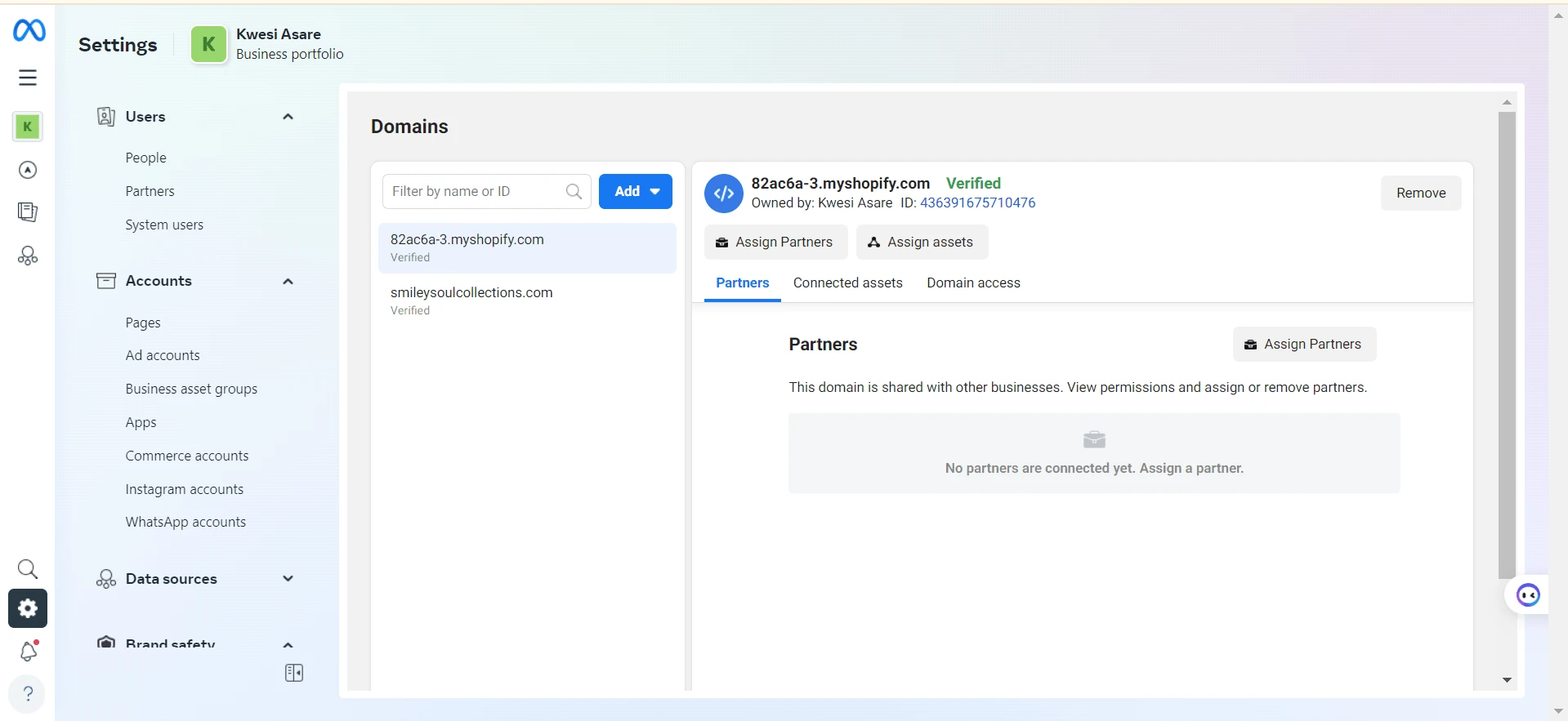 I implemented a full Facebook Ads tracking setup, including domain verification, Meta Pixel integration, and the Facebook Conversion API via Facebook Business Manager. Domain verification ensures ownership control and enables prioritized event tracking, essential for iOS 14+ compliance. The Meta Pixel tracks user actions like views, carts, and purchases, while the Conversion API sends events directly from the server—ensuring accurate data even when browser tracking is limited. This setup significantly improved ad targeting, attribution, and campaign performance.