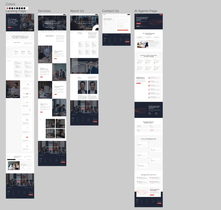 Figma redesign - Symbolon
