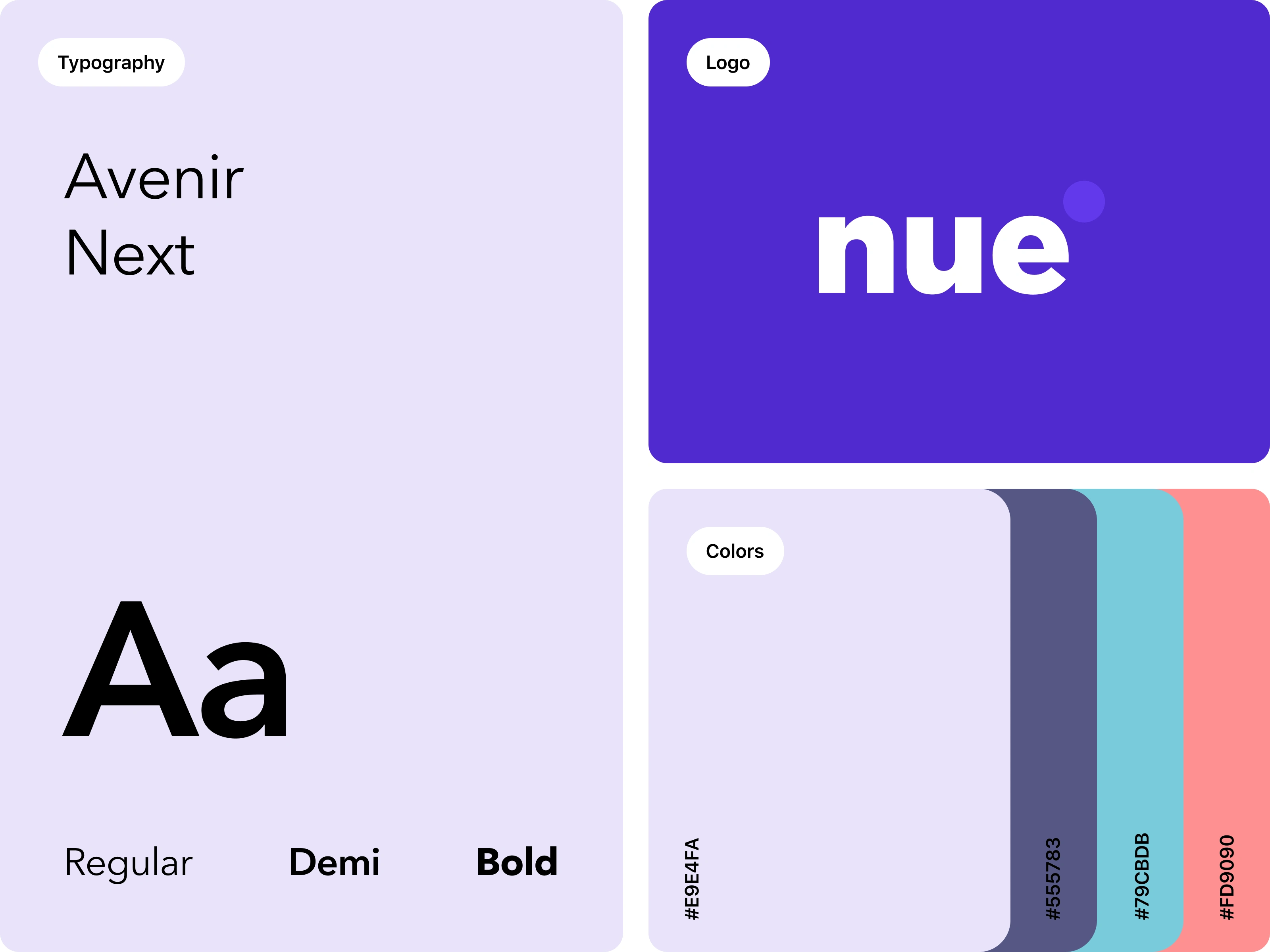 Brand colors and fonts