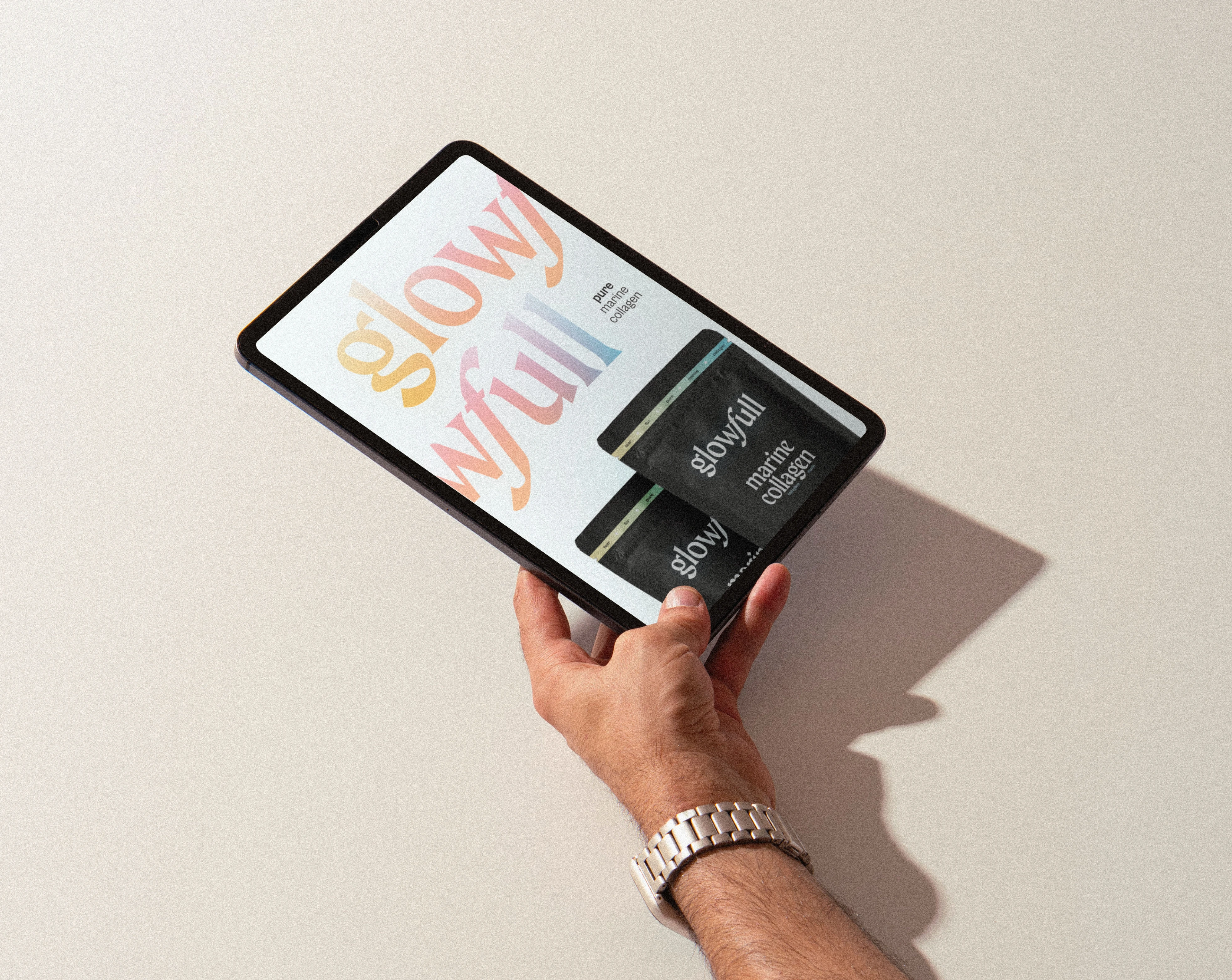 ipad visual of glowfull