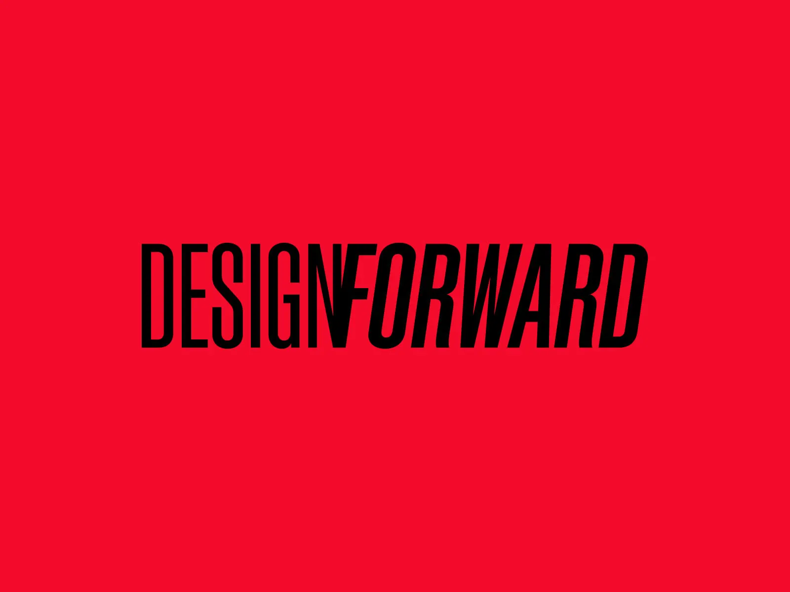 Design Forward Logo - Word