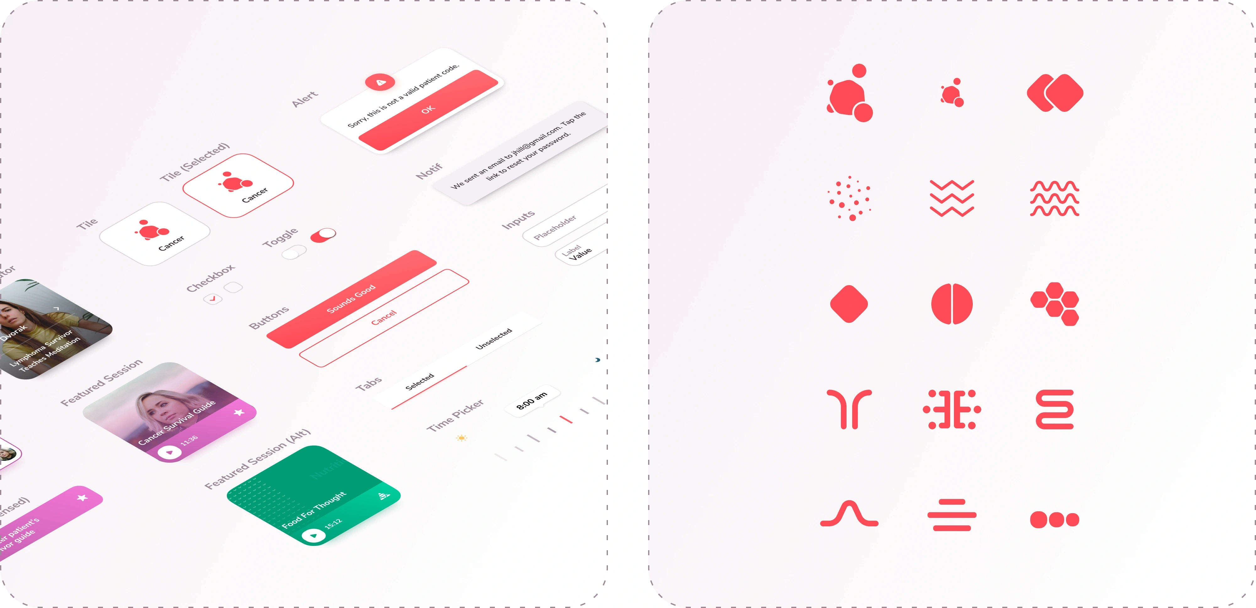 Design Components, Custom Iconography