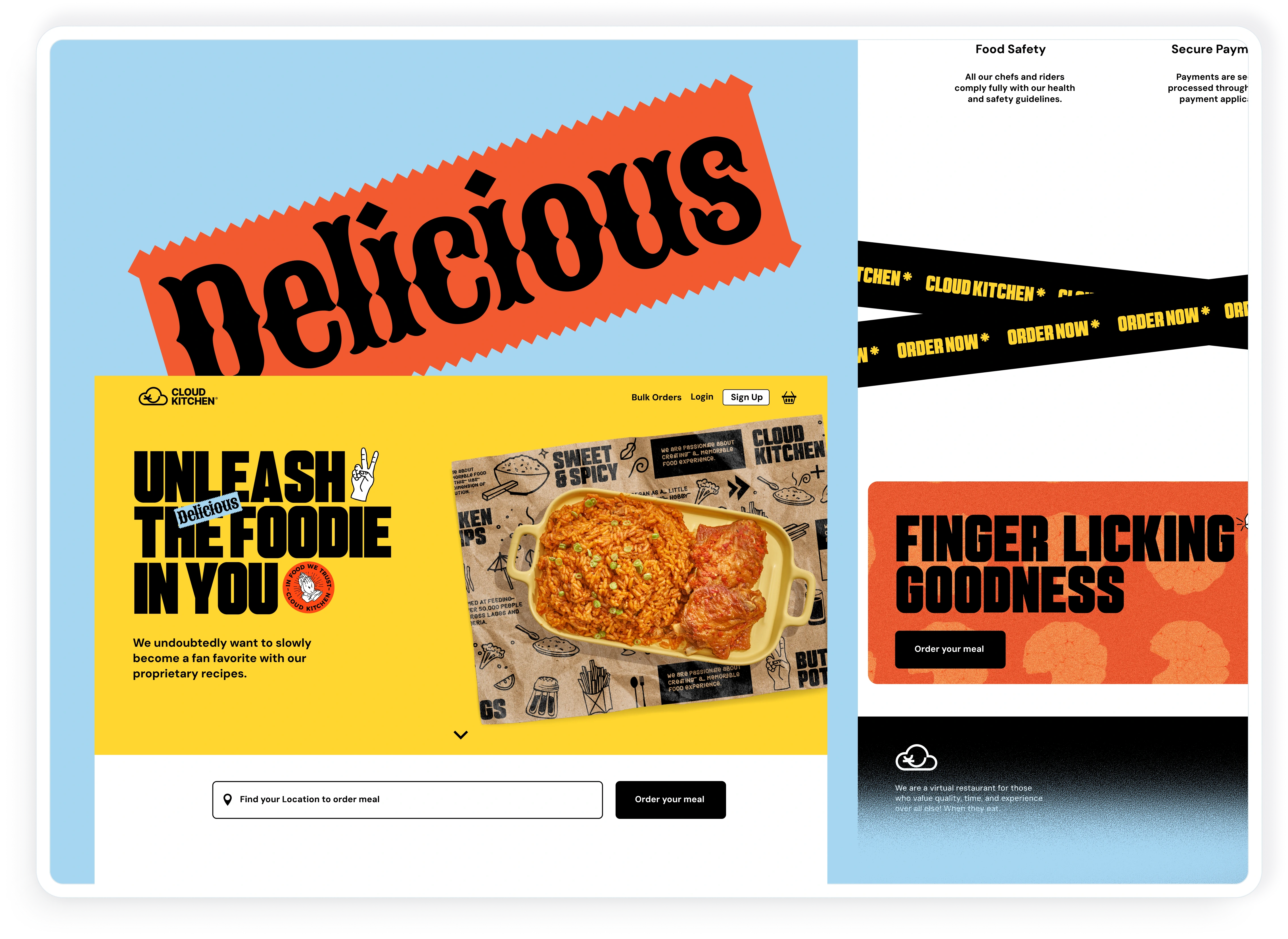 Website design