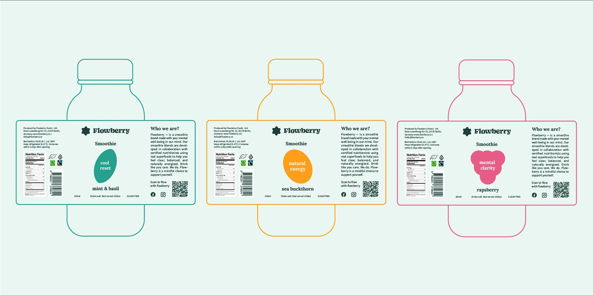 Full view of bottle label