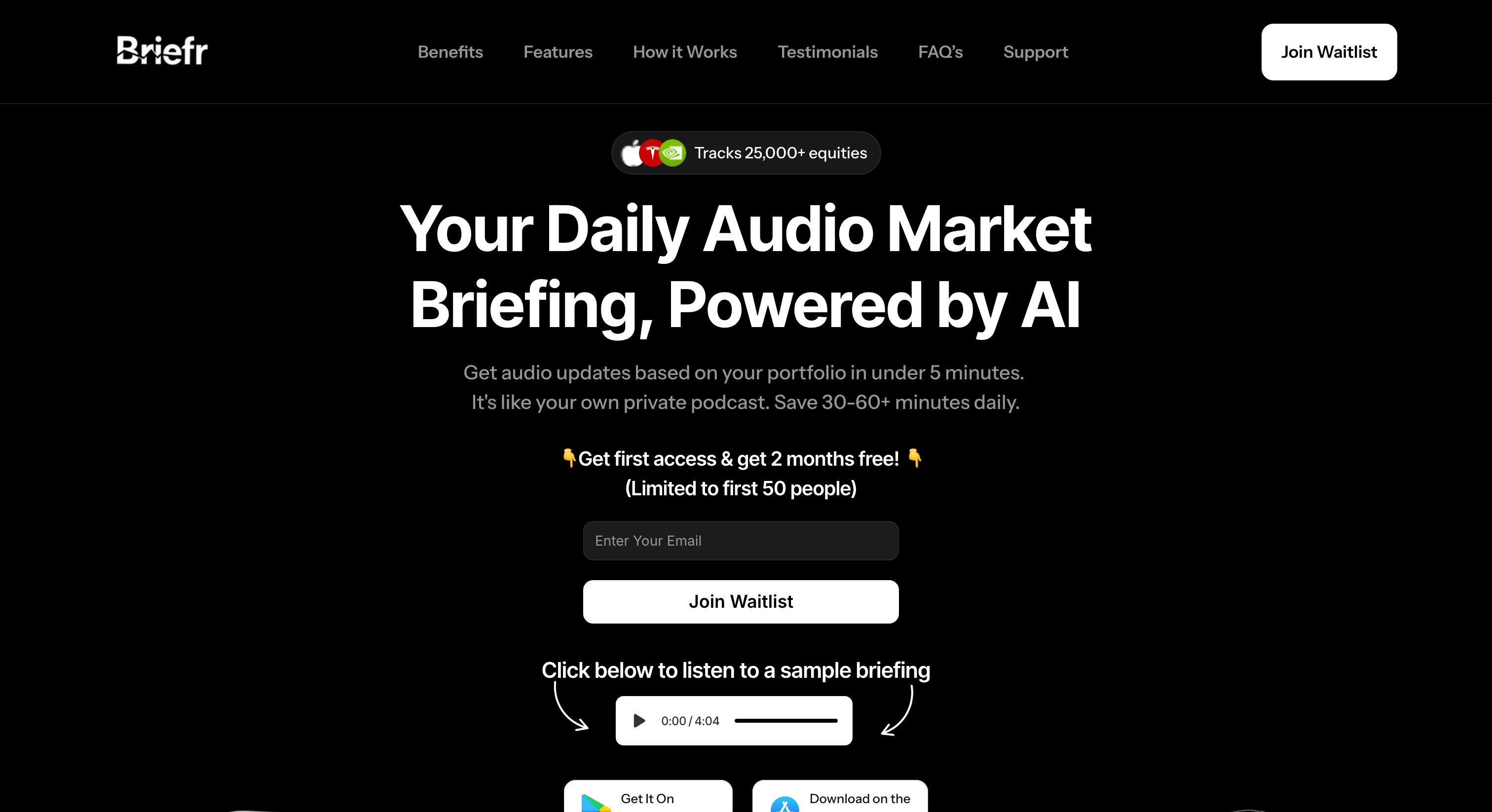 Briefr Website