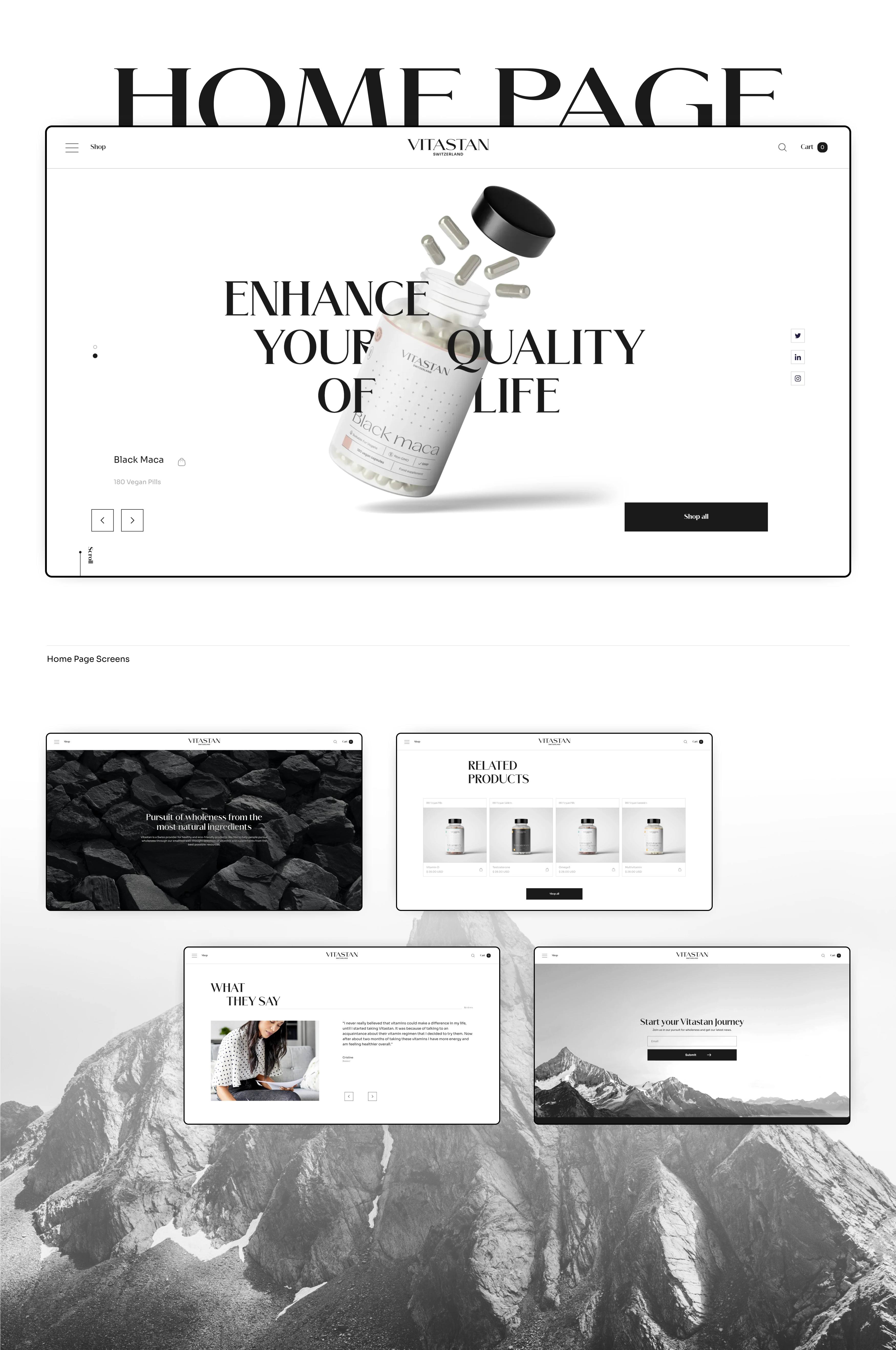 Home Page Design
