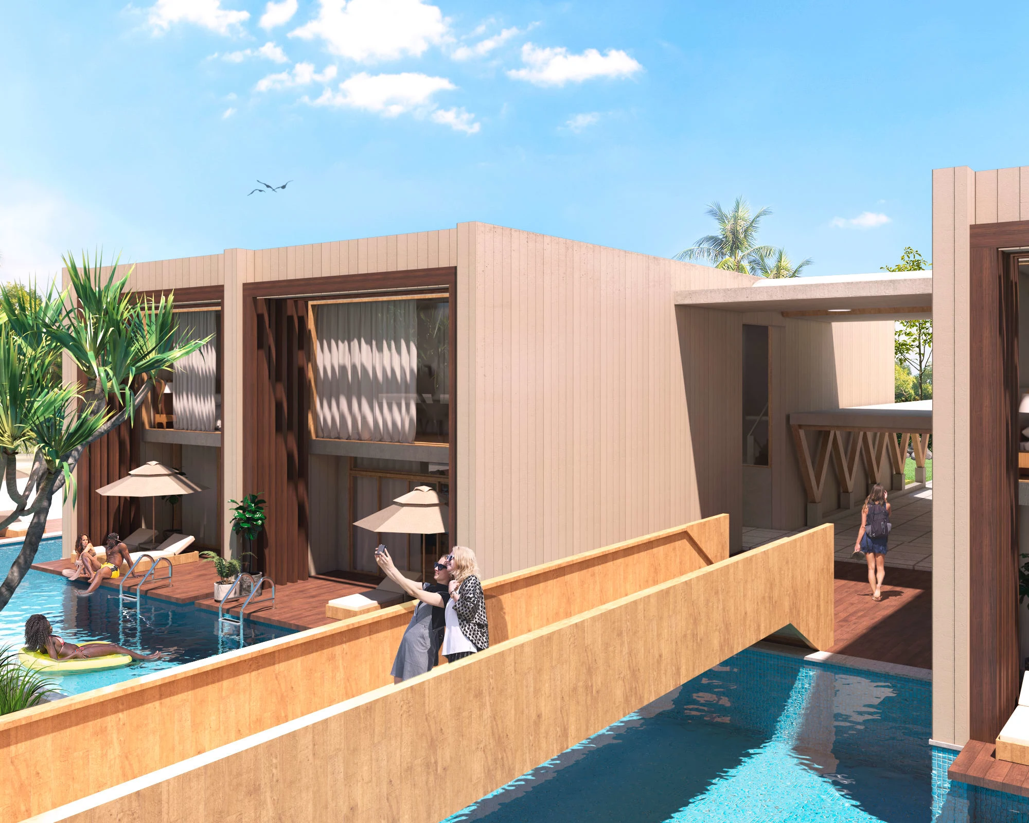 Render. Exterior View #3