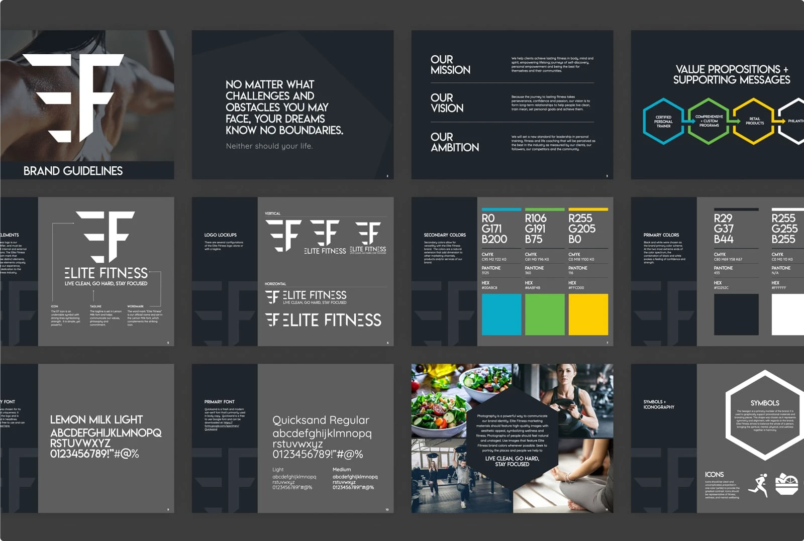 Slides from the Brand Guide