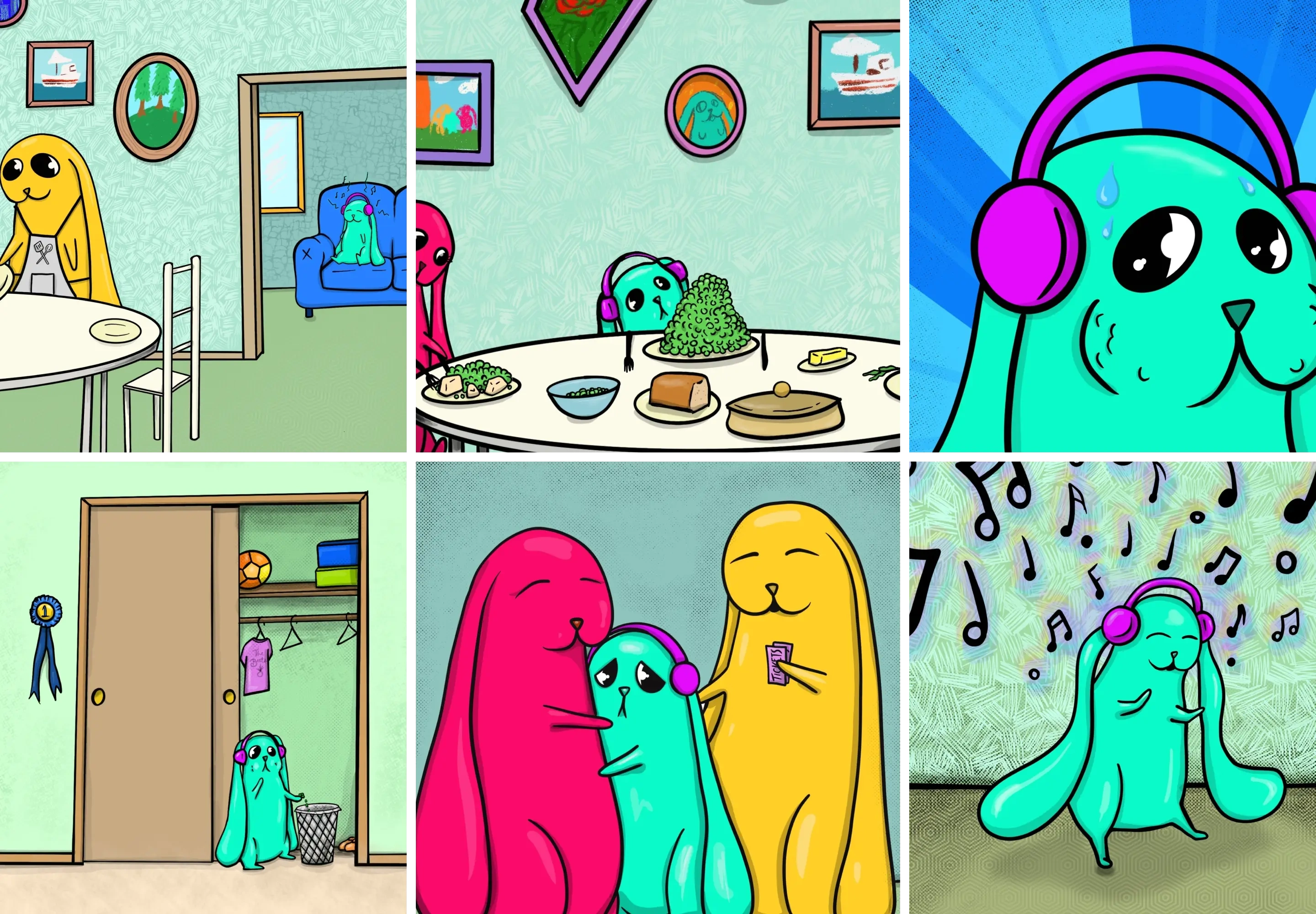 Memories of Lisa Frank.