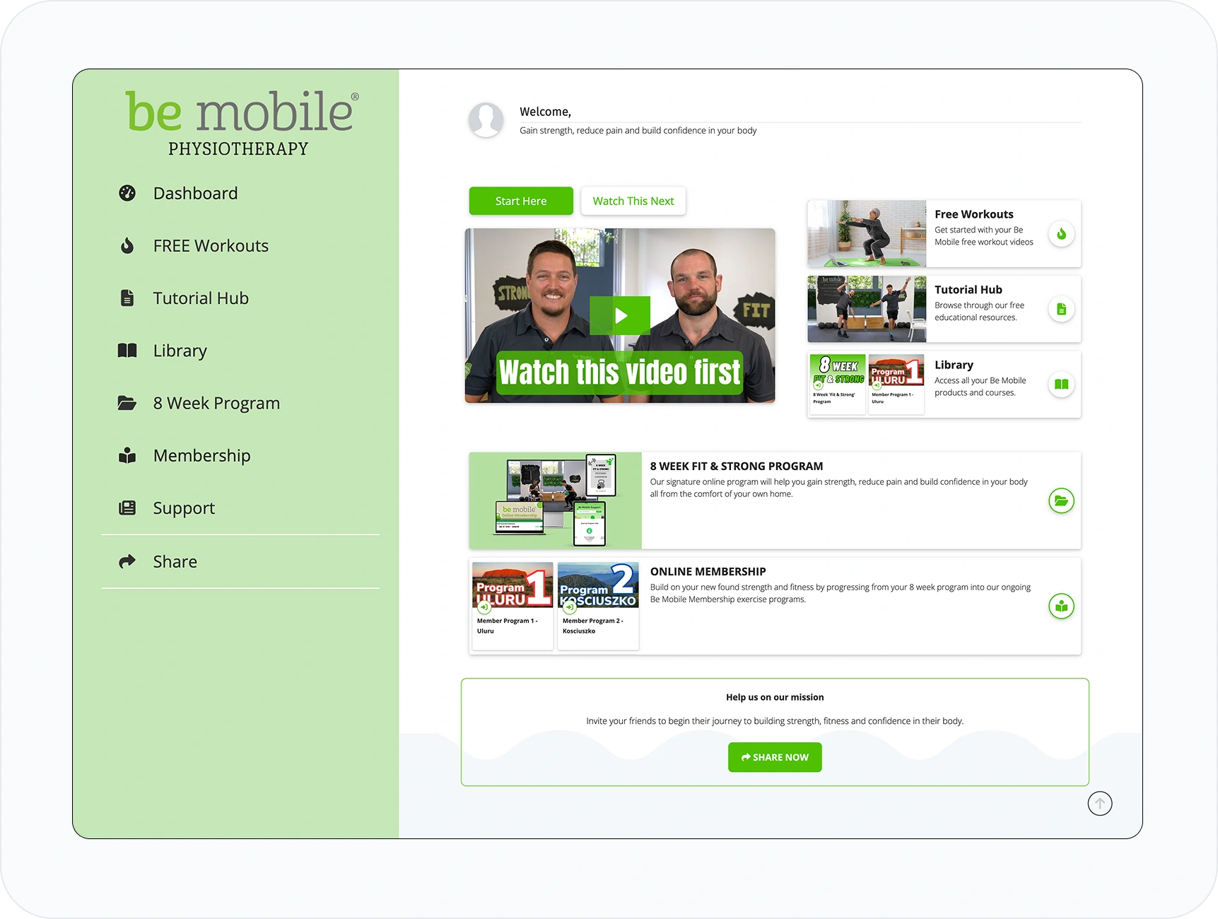 Custom Kajabi Library / Bespoke Design Membership Portal 