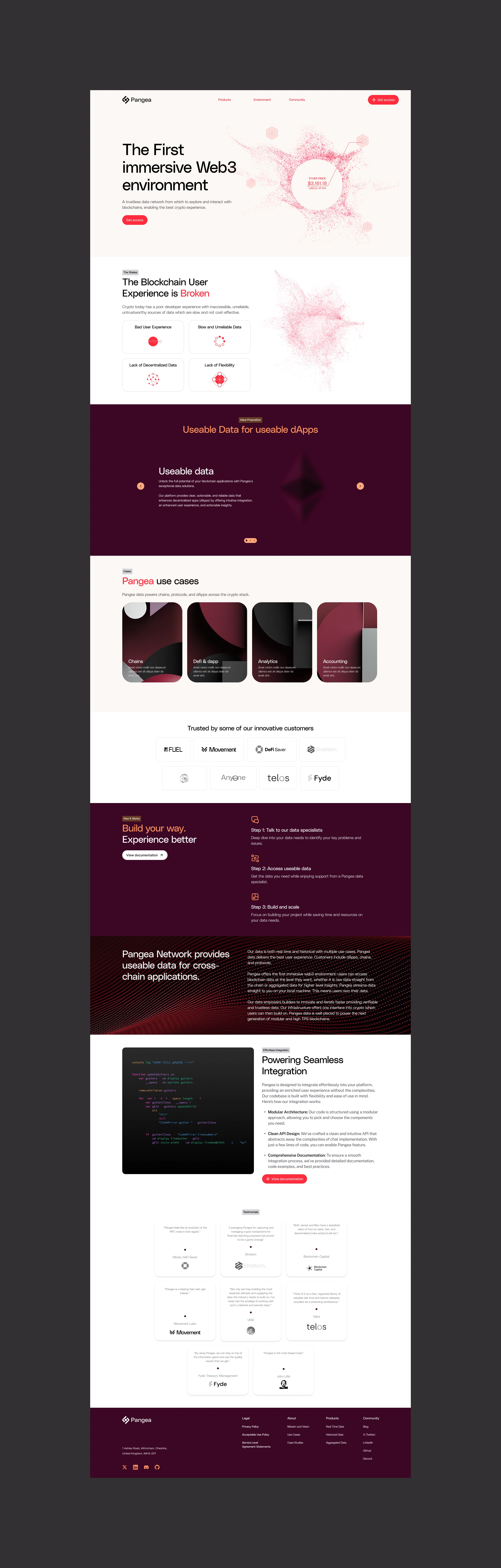 Final approved design