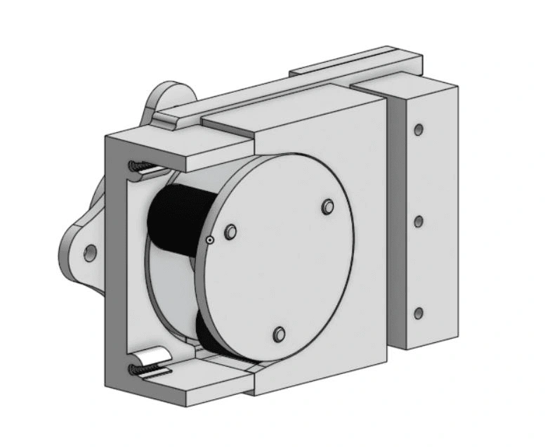 Peristaltic Pump - Rear View