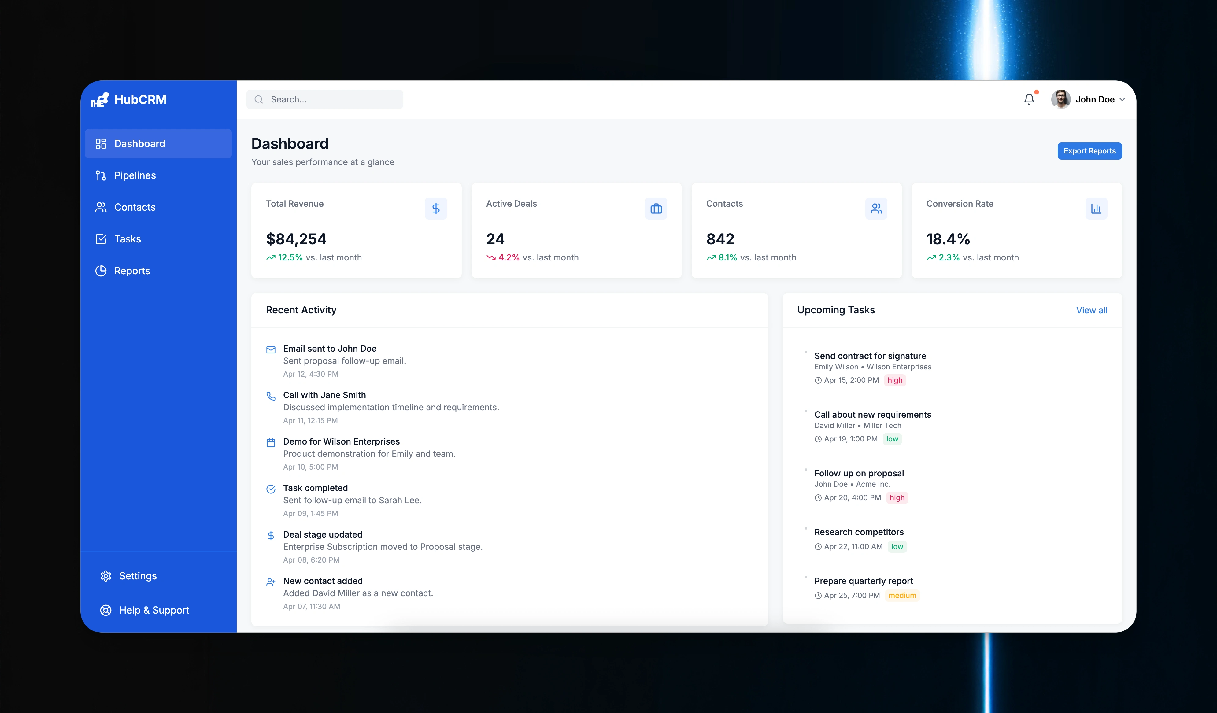 Homepage