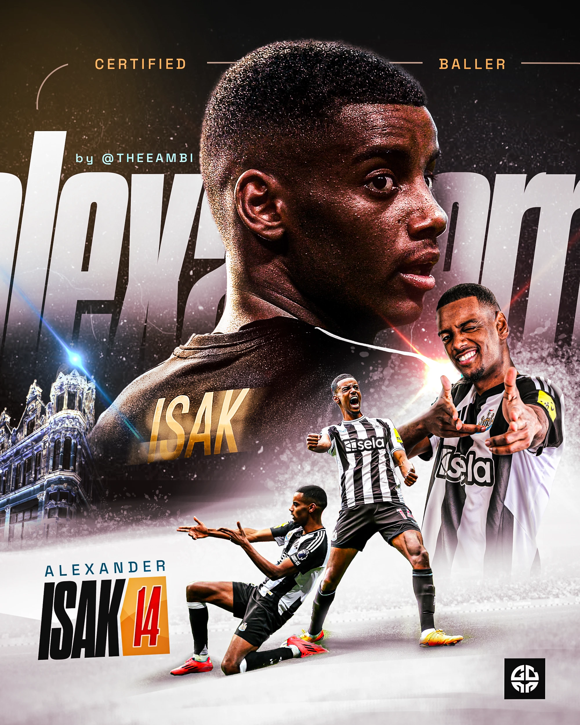 Alexander Isak Tribute poster