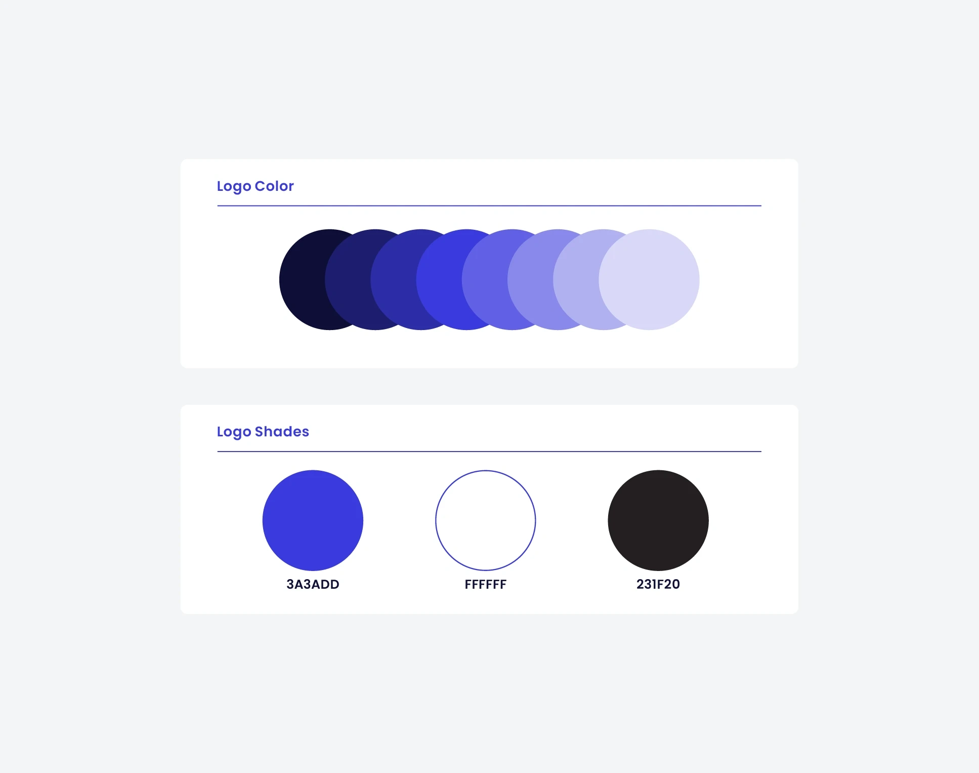 🎨 Colors

The chosen palette reflects a modern and tech-forward identity, combining clarity with trust. The tones (as shown in the visuals) ensure the logo looks equally strong on digital screens and in print.