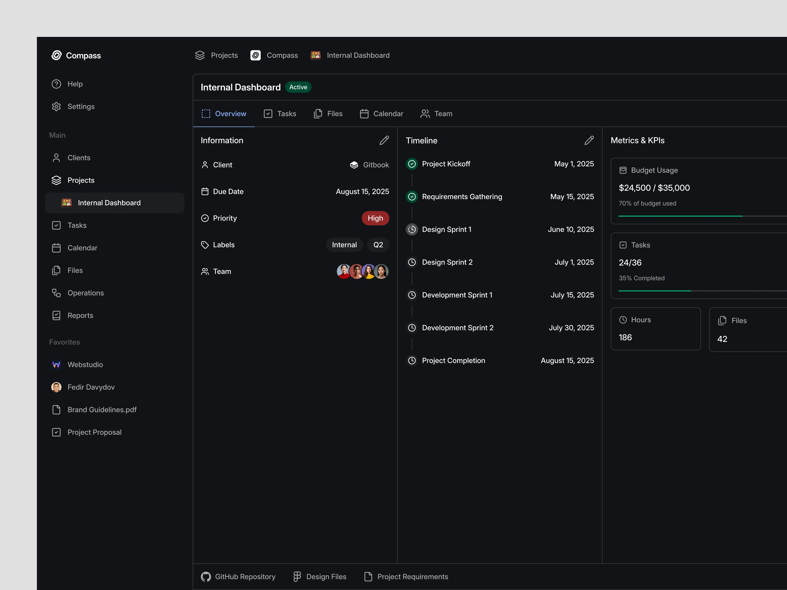 Project Dark Mode