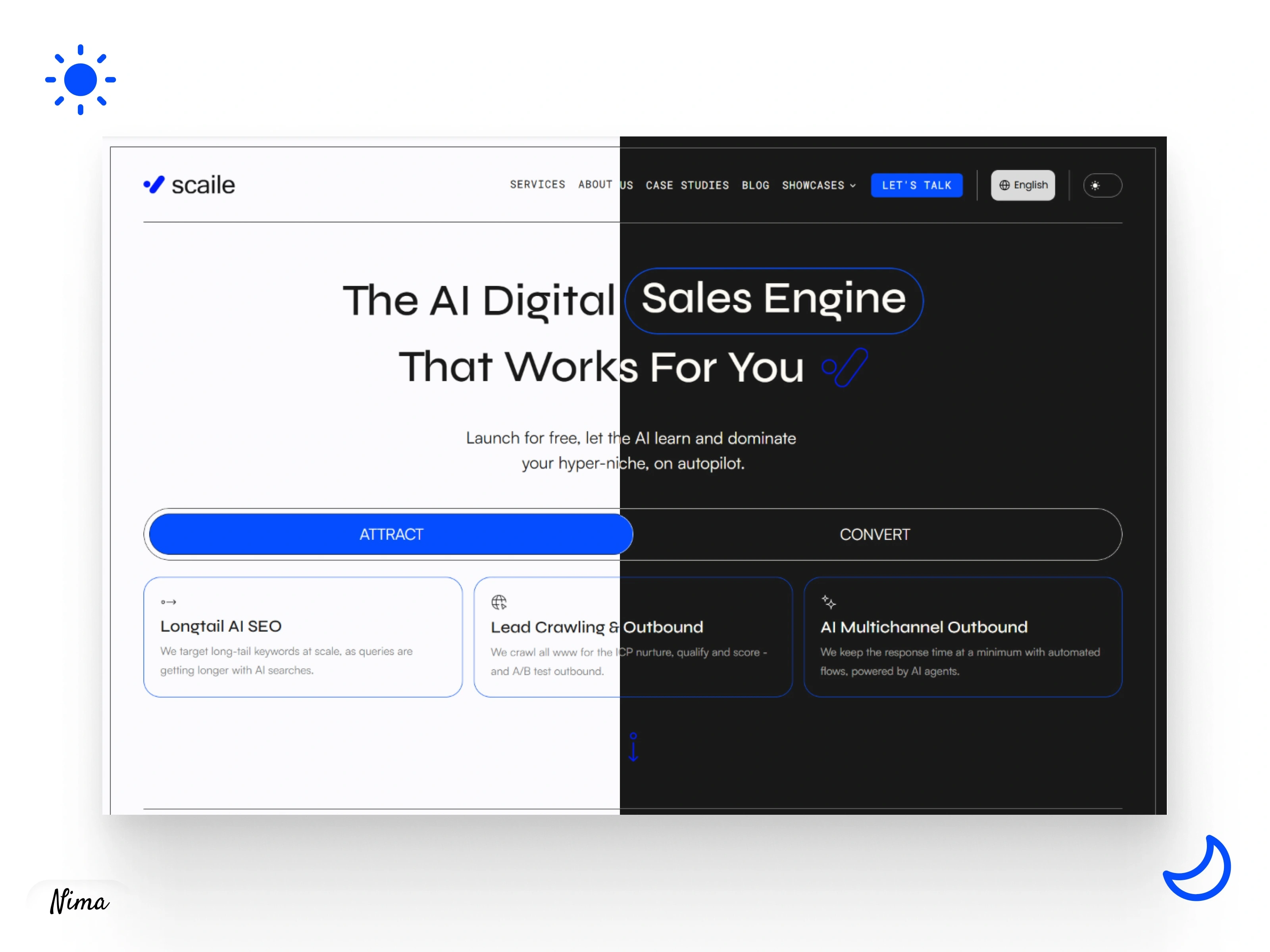 SCAILE Website - Light/Dark Mode