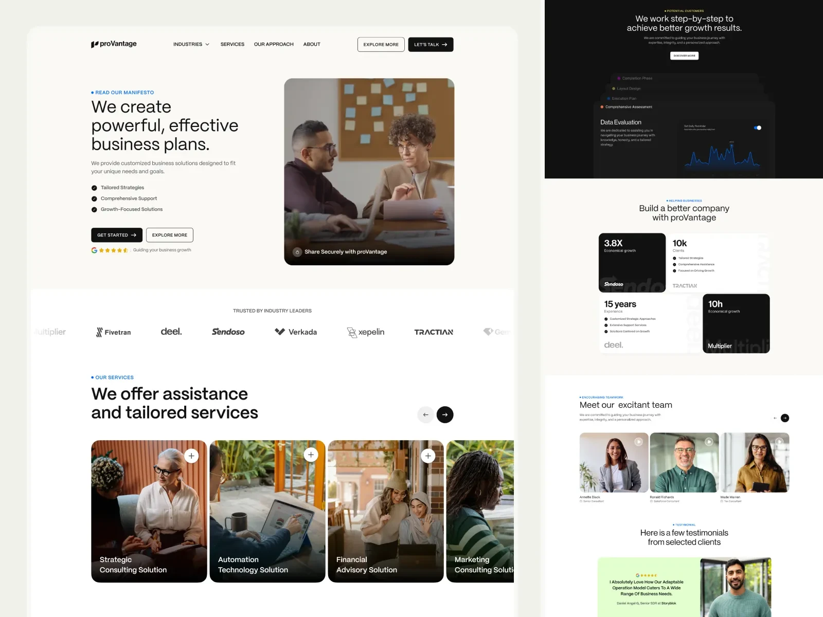 Business Consultation Website Design & Development 

