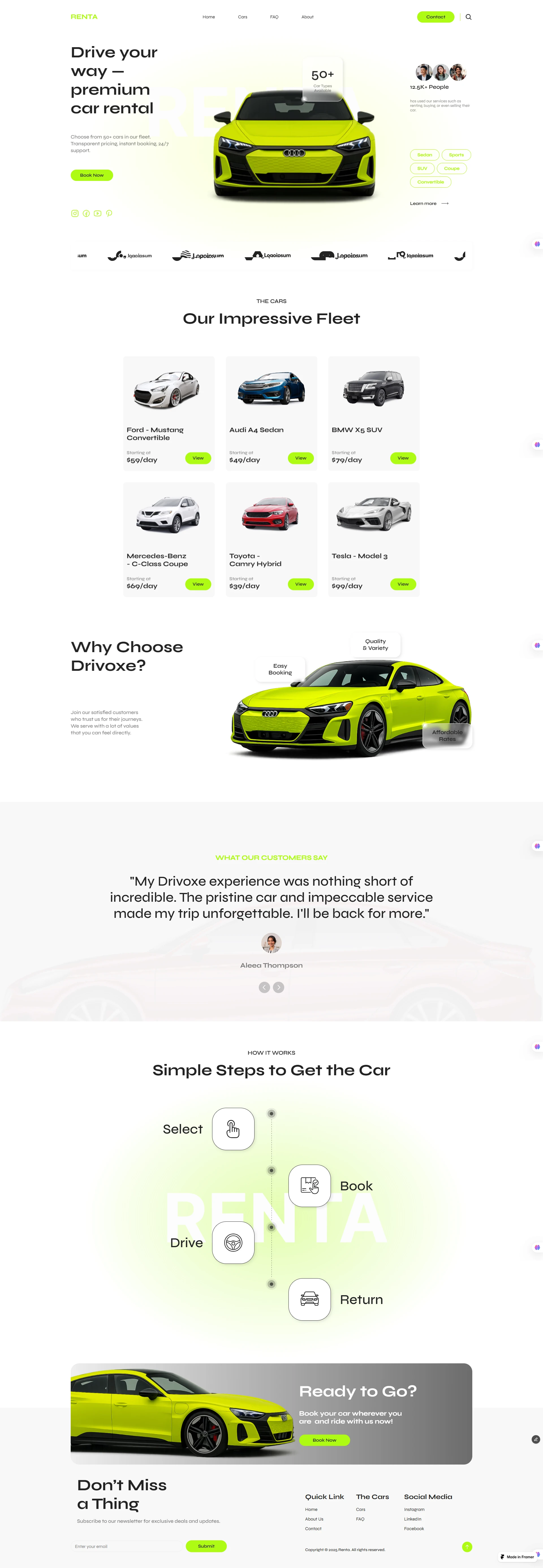 International Car Rental Service | 