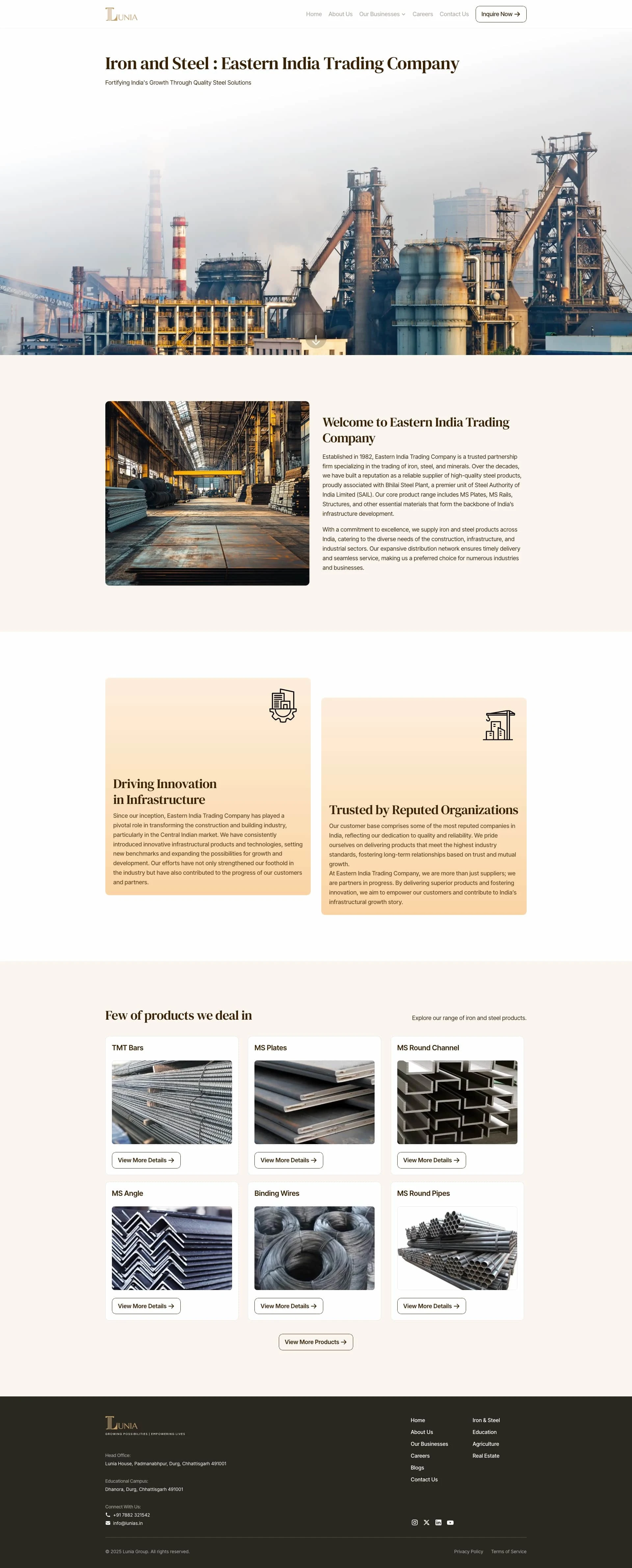 Iron & Steel Page