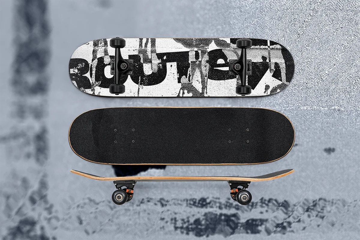 Grunge deck art, featuring the Route99 logo with a distressed texture overlay.
