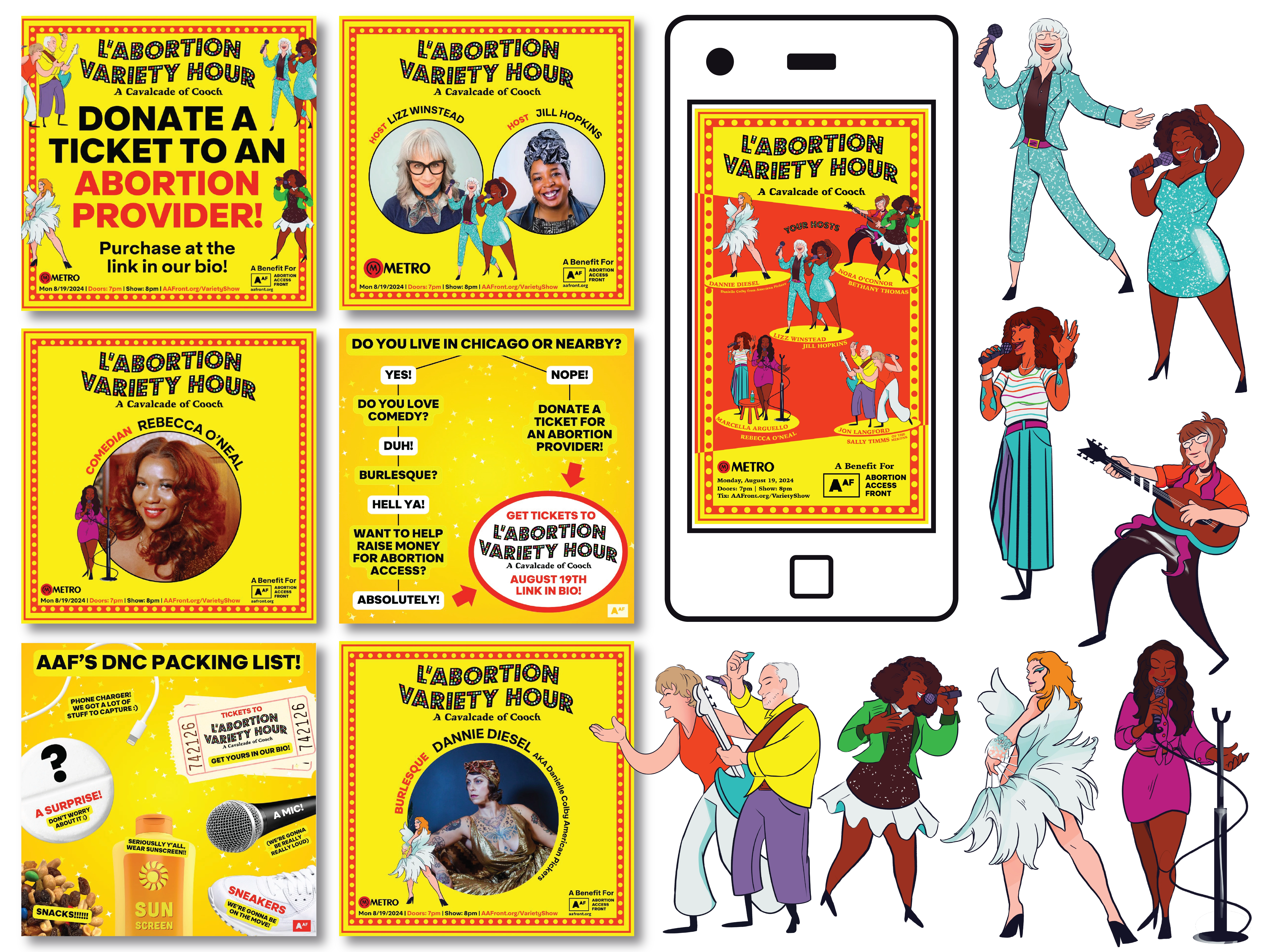 SOCIAL MEDIA POSTS FOR INSTAGRAM, IG LIVE, AND TIKTOK