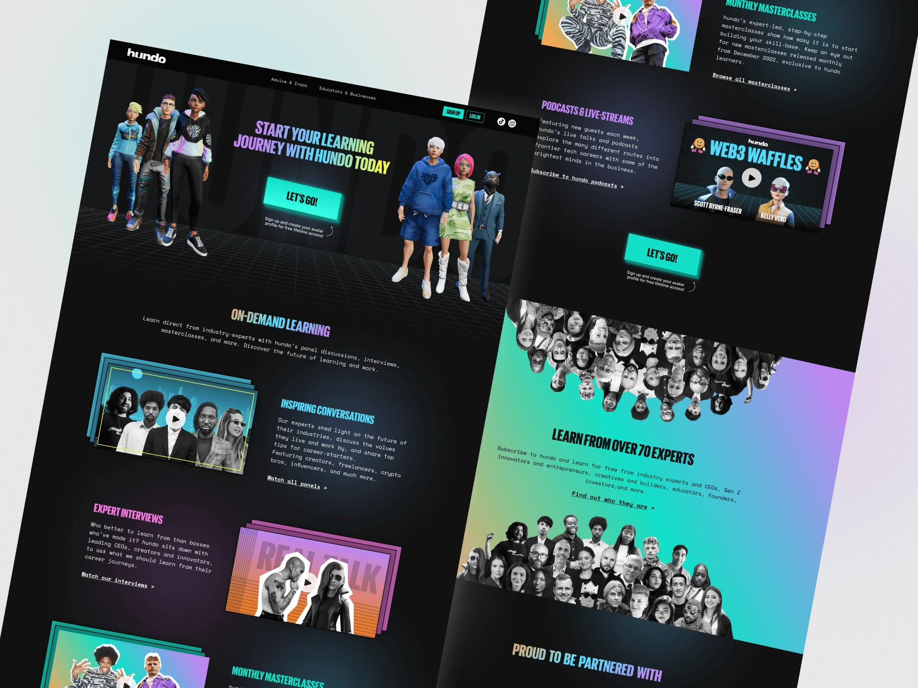 hundo - Website