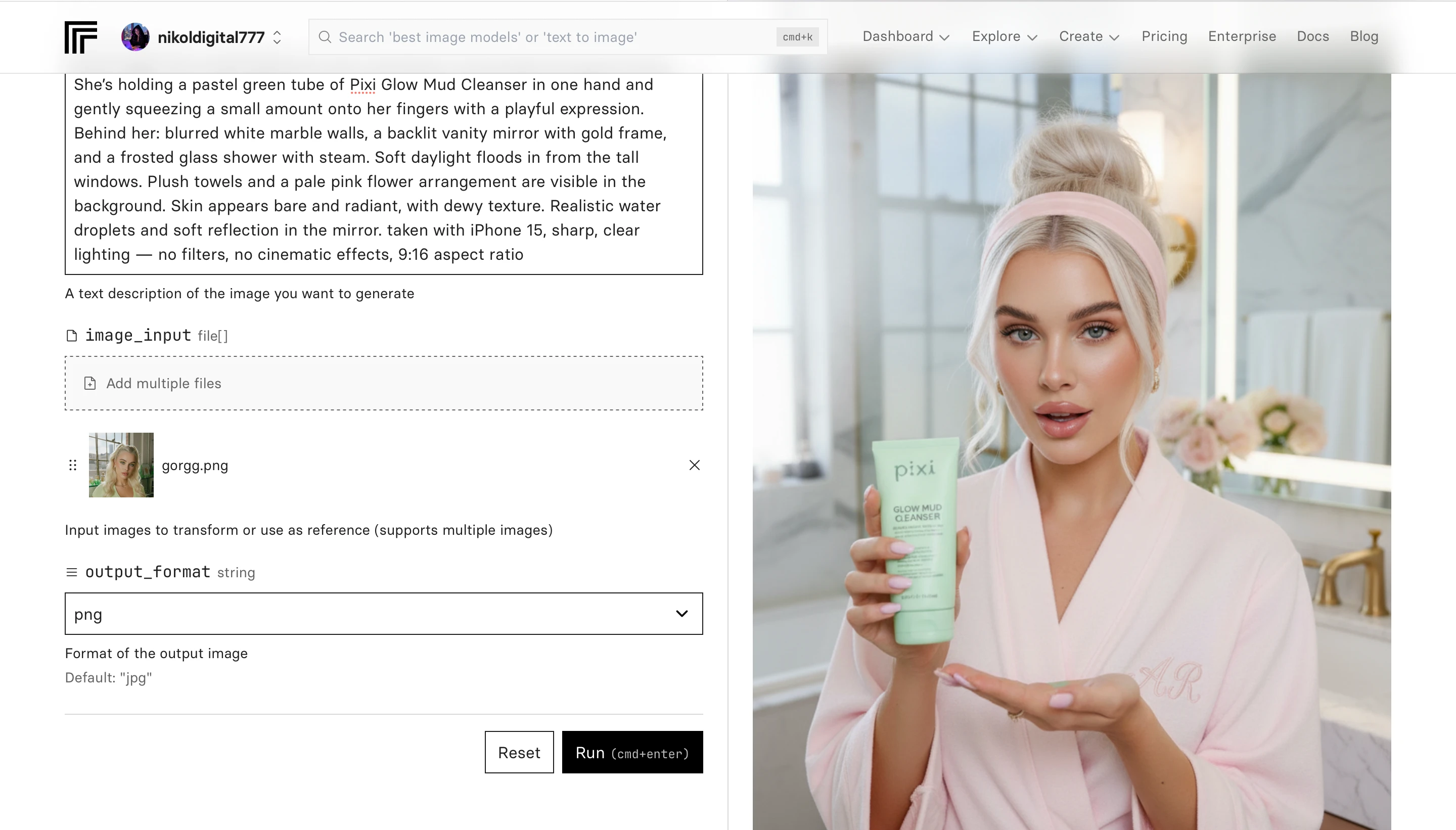 Pixi product placement (Photoshop for product accuracy available)