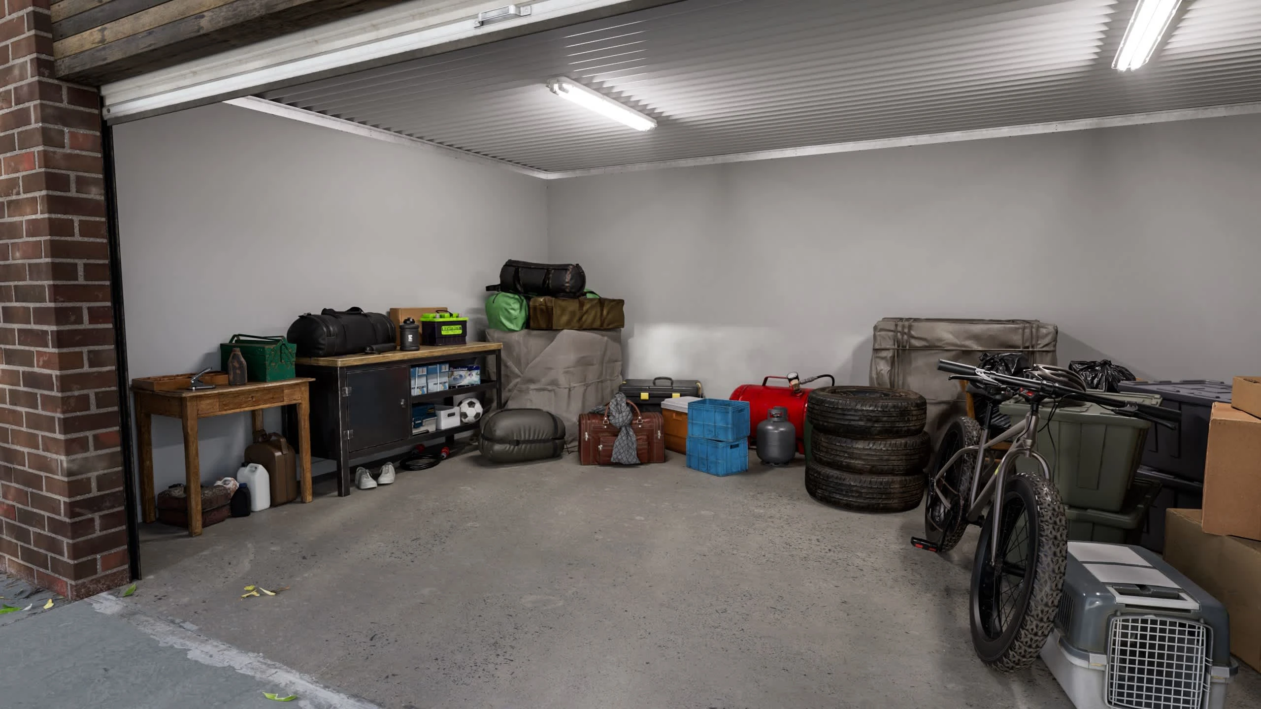 Double Garage Messy - Full Shot II