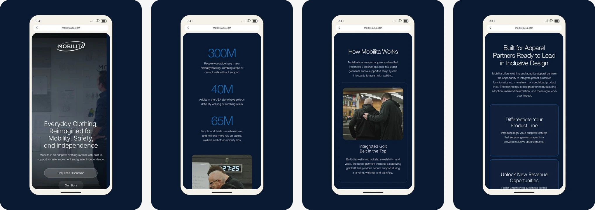 Mobile screens