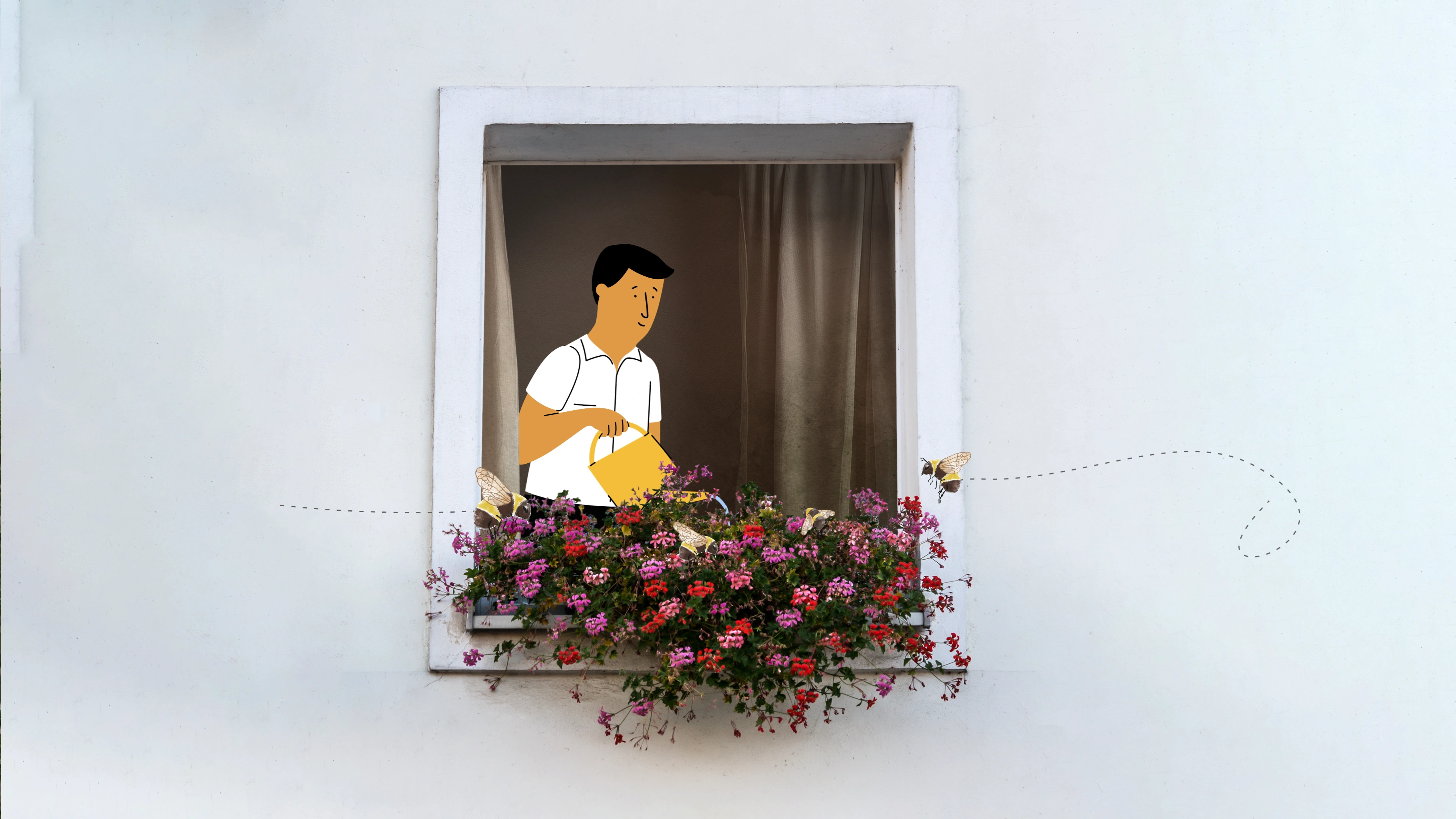 SNF Dialogues - A world with no insects?  / Illustration, animation, art direction by Alexia Barakou