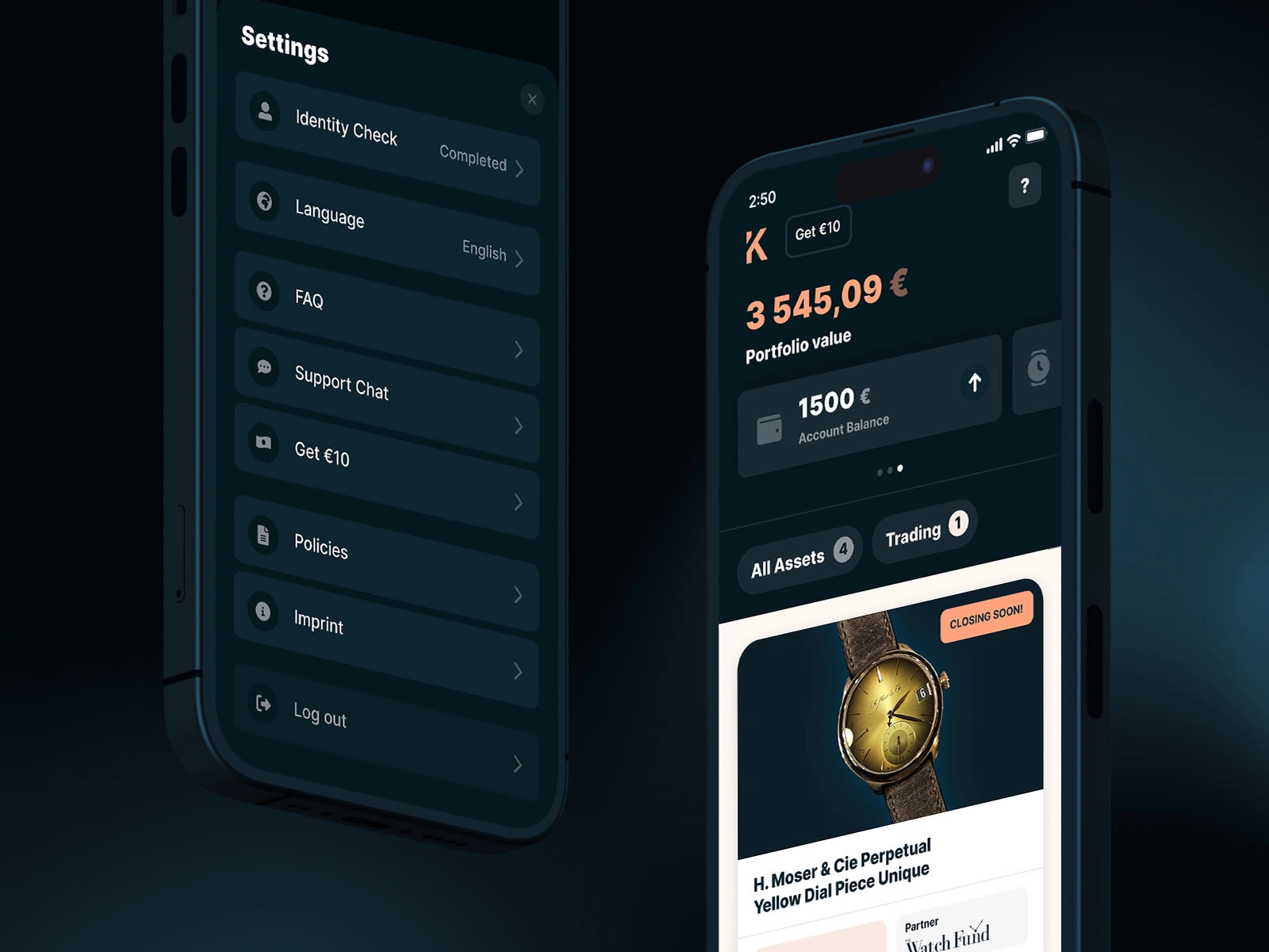 Portfolio of assets
