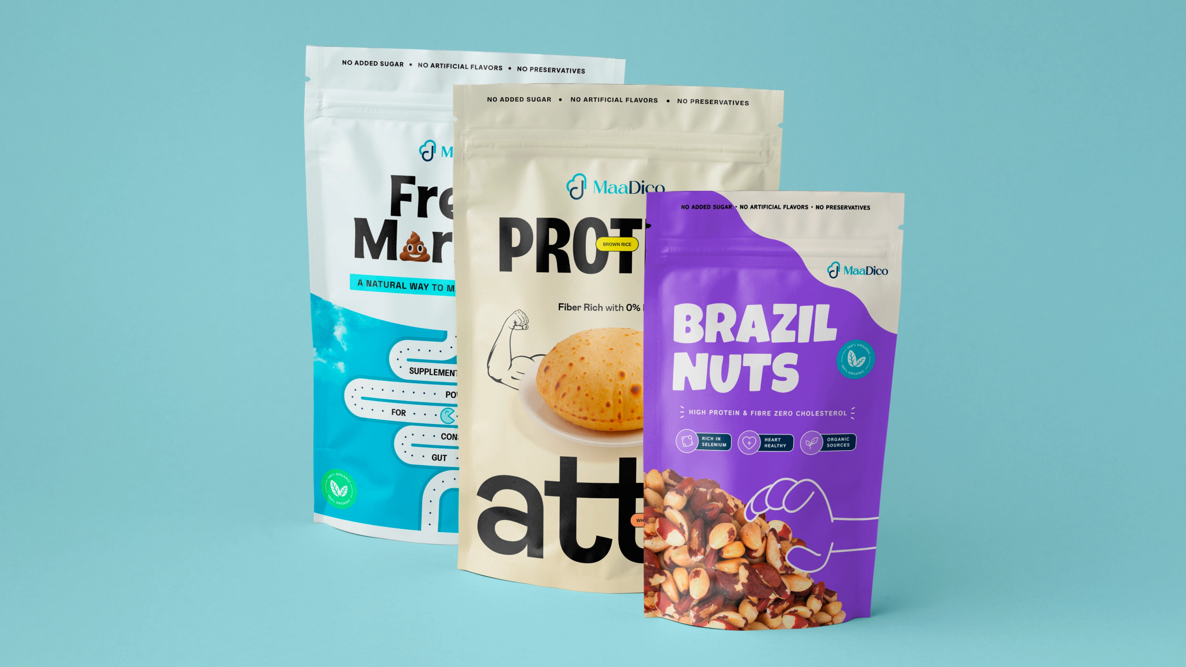 Brazil Nuts, Protein Atta, Fresh Morning