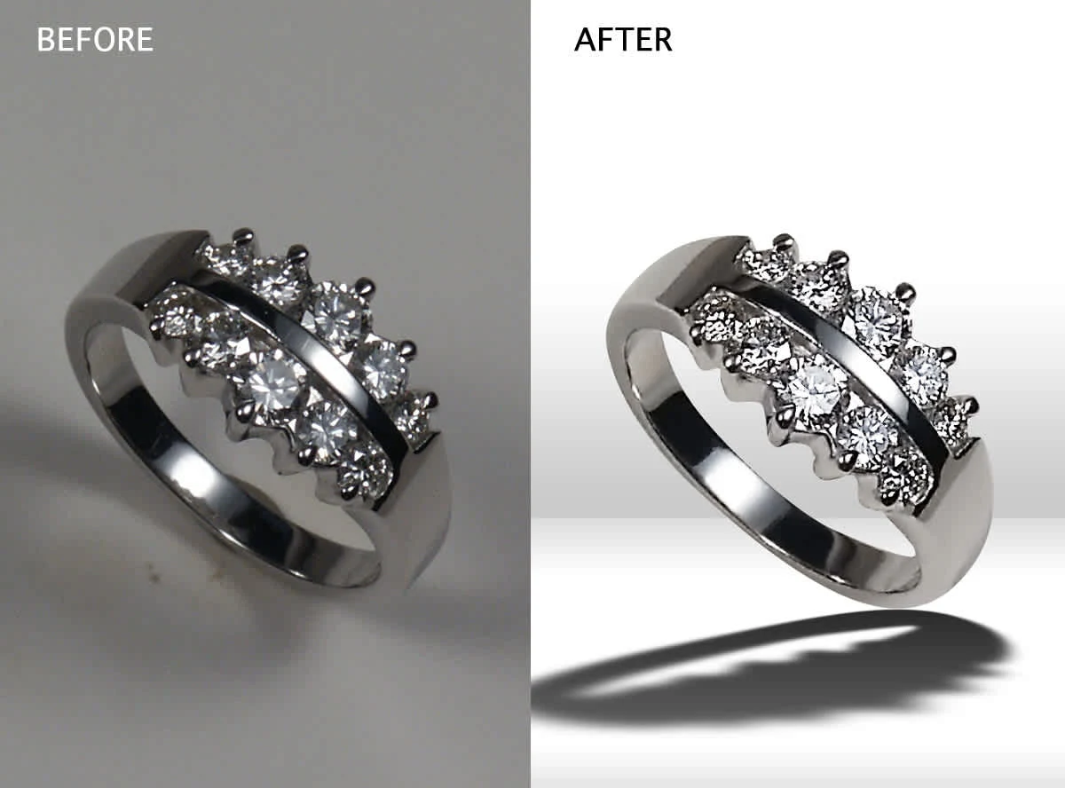 Background had to be removed. Artificial shadow and product sharpening applied. Work performed in Photoshop.