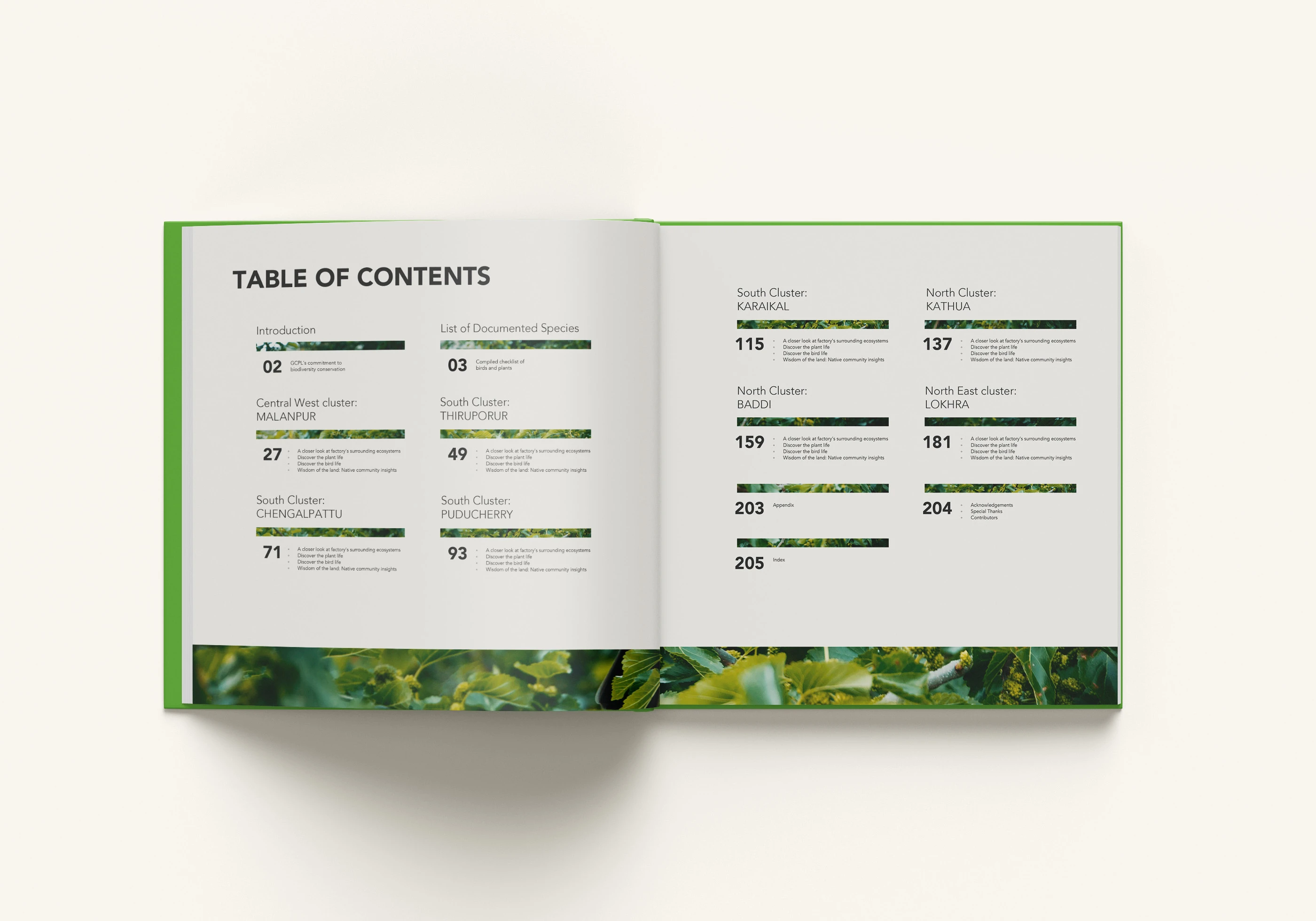 Table of Contents