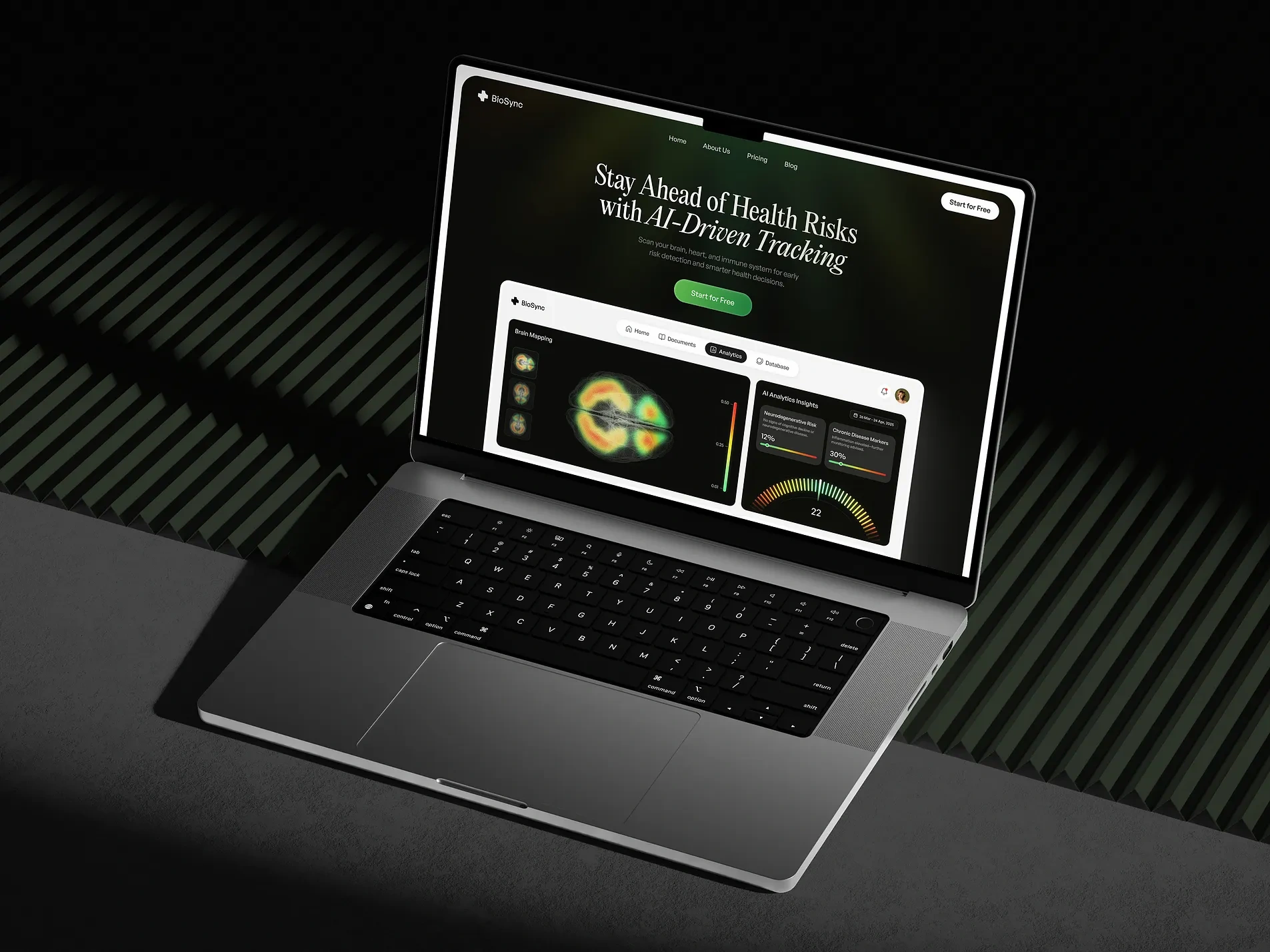 Healthcare Landing Page Responsive Design & Development
