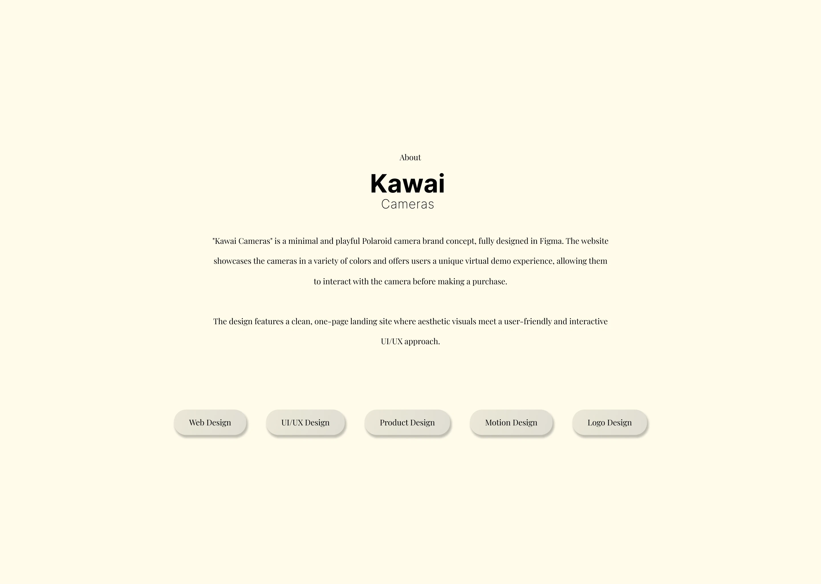 About "Kawai Camera"