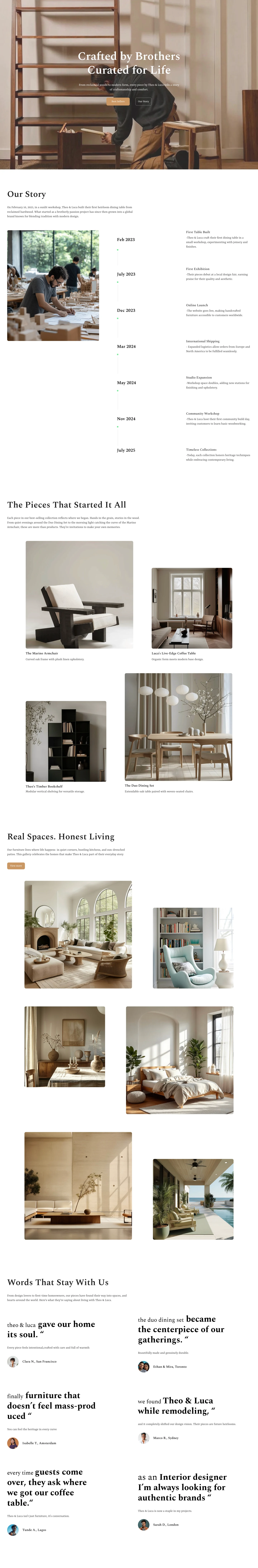 Static Full Landing Page 