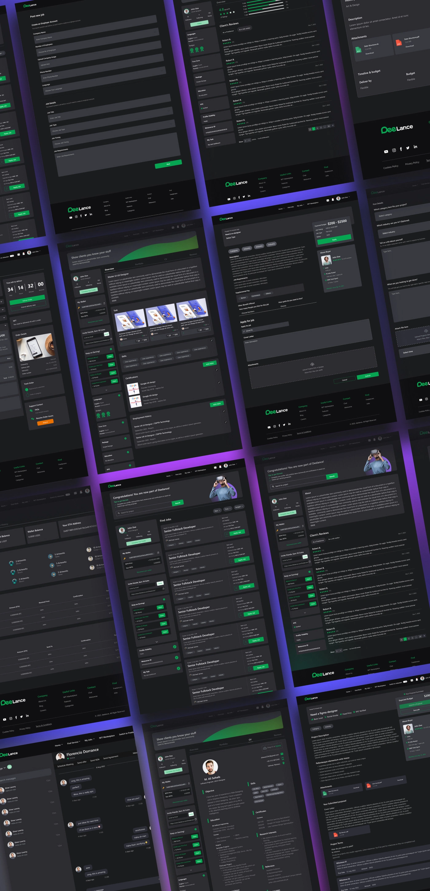 Main Landing Pages