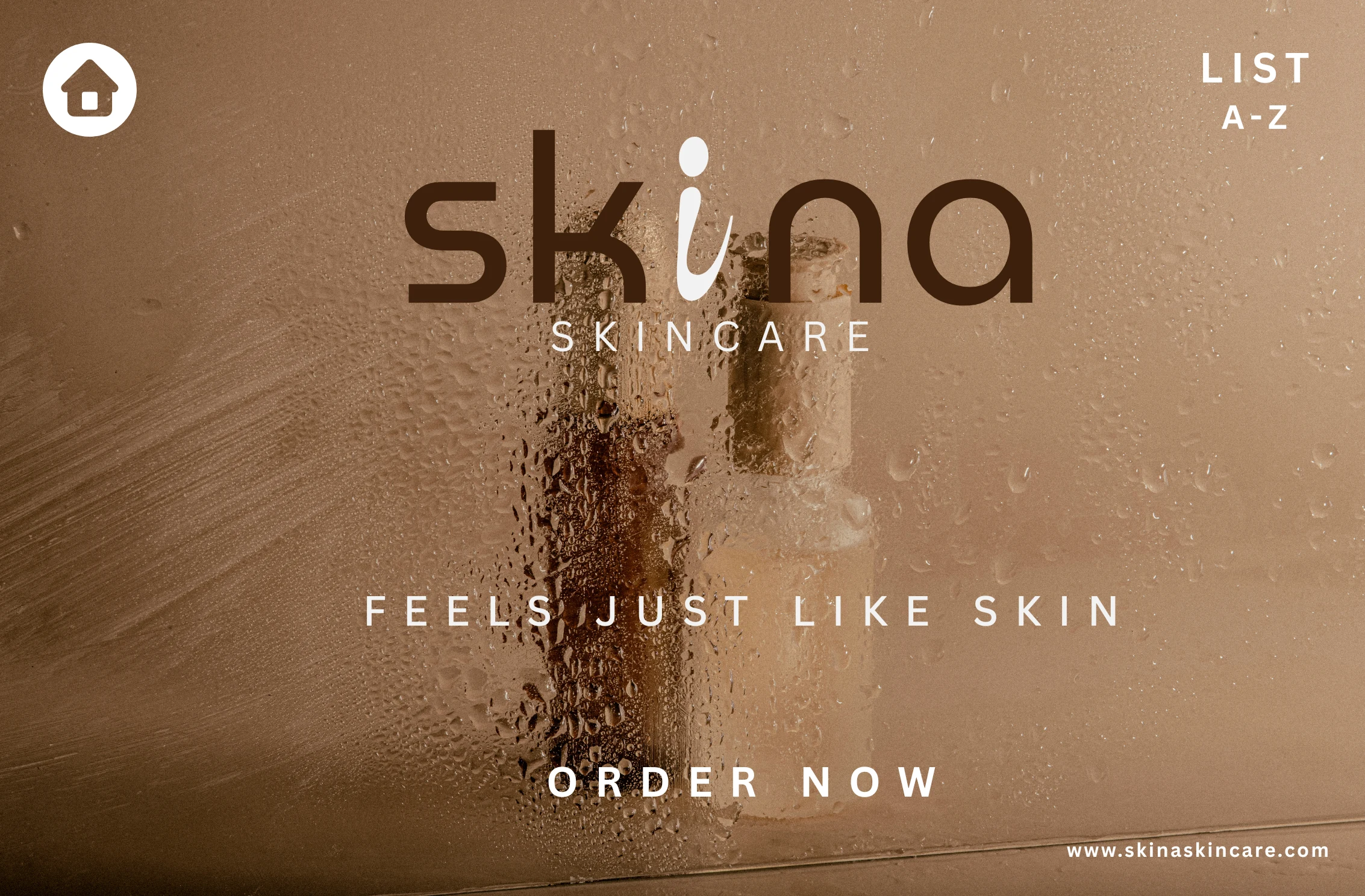 website landing page layout